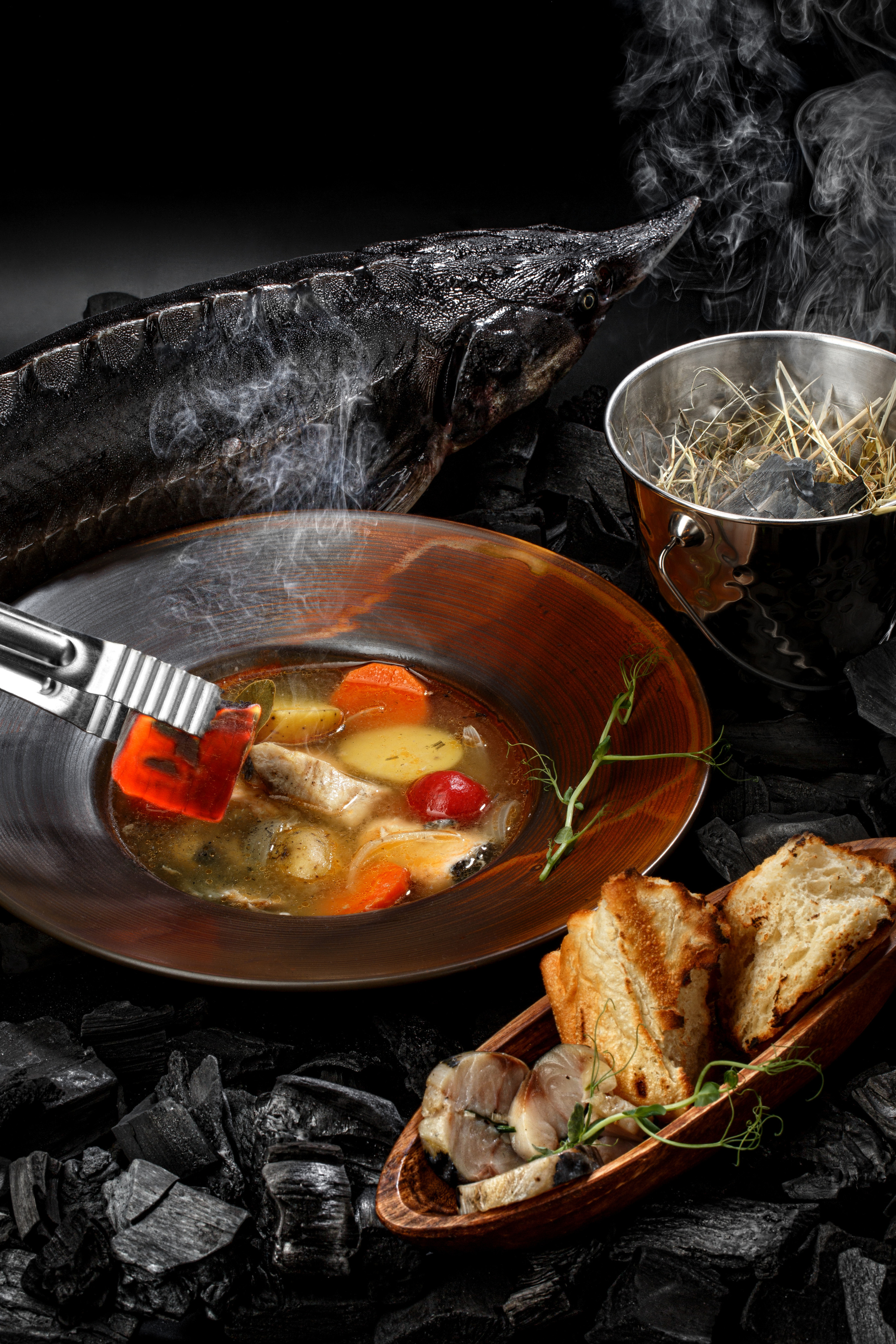 Уголь. Меню