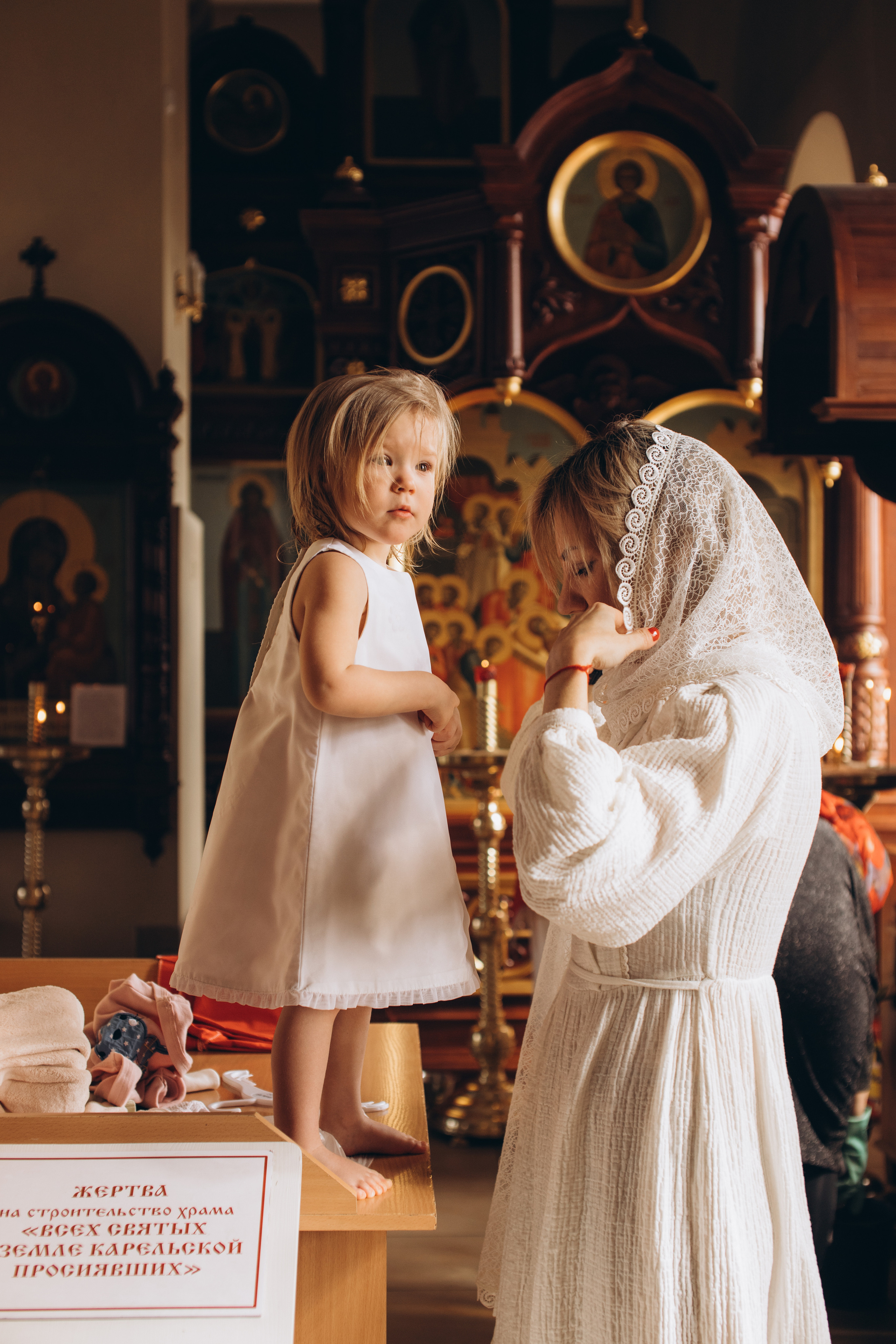 Крещение. Снимаю истории про вас. Фотограф Наталья Кац