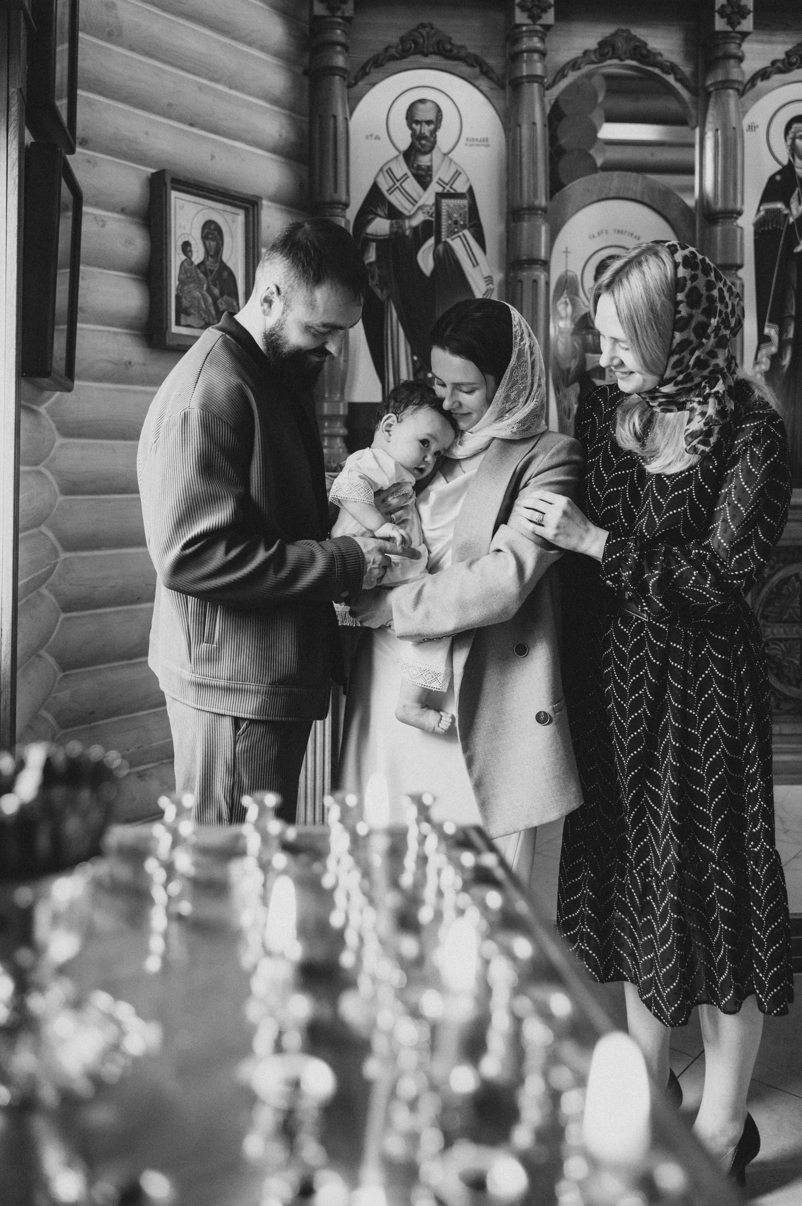 Крещение Мирона («Троеручица» храм в честь иконы Божией Матери). Семейный фотограф в Минске Дарья Дреко