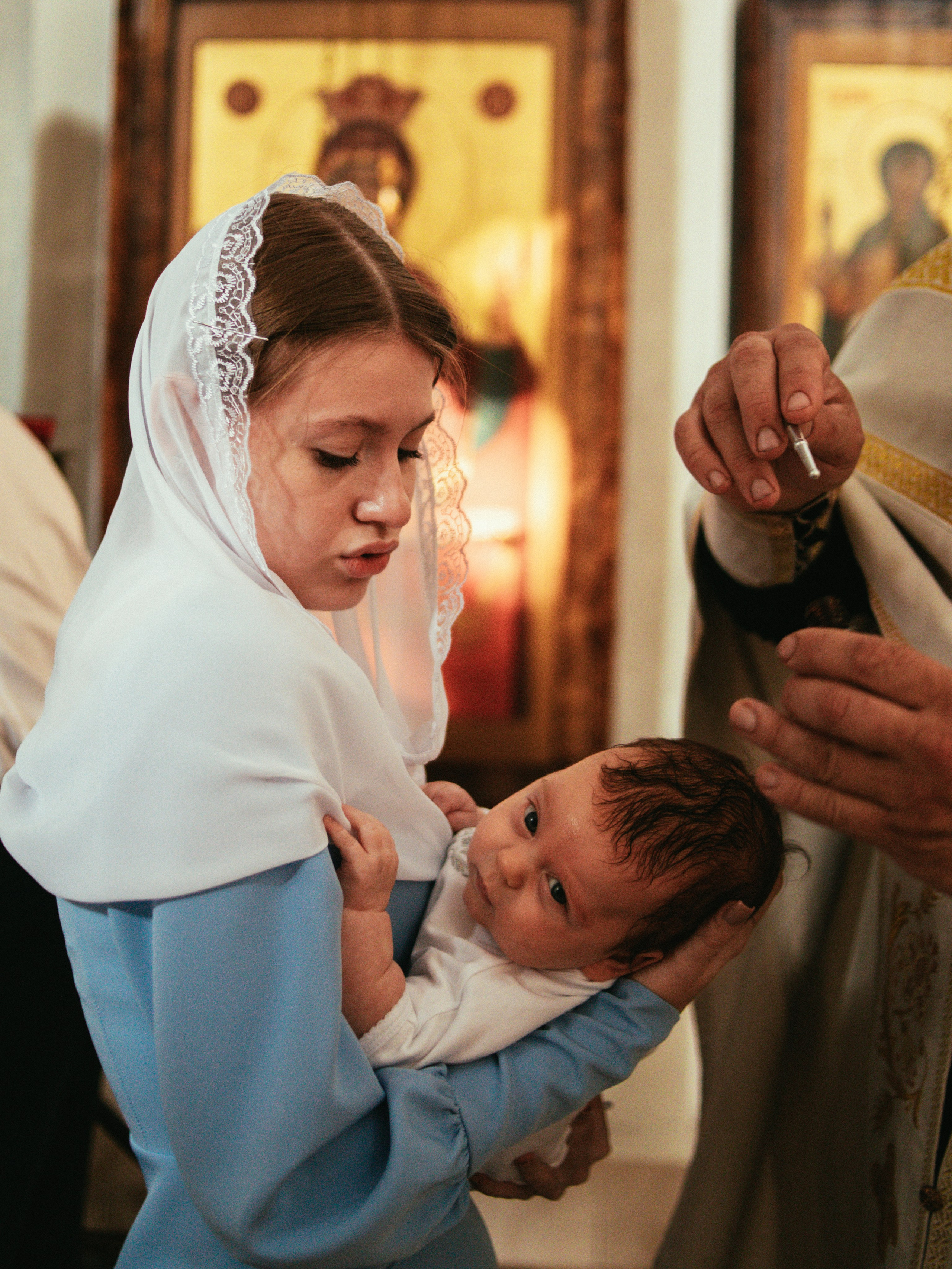 Таинство крещения. Портретный фотограф Алексин/Тула/Москва