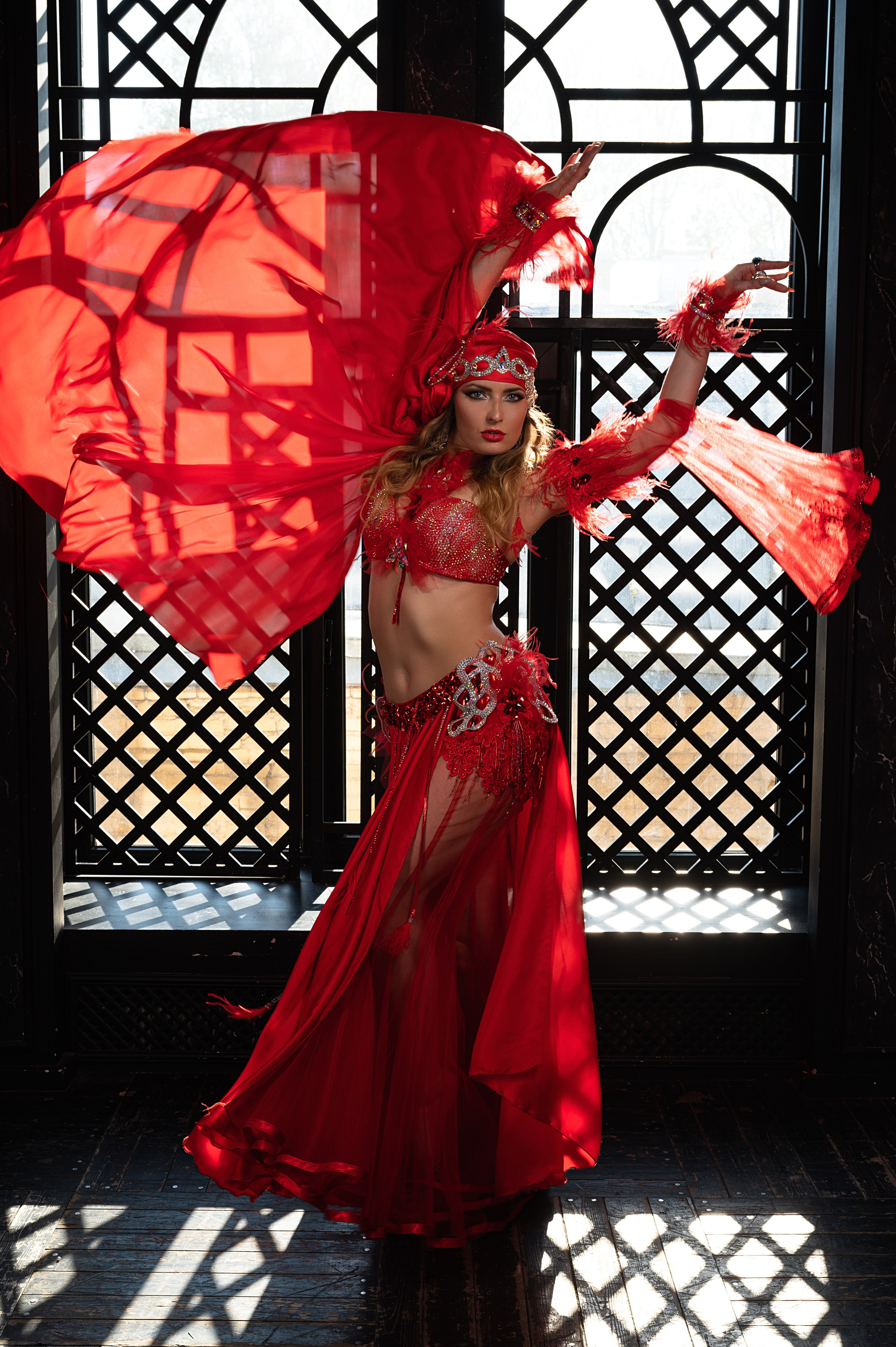 Студийная съёмка в стиле BellyDance. Портретный фотограф в Санкт-Петербурге Владимир Никитин