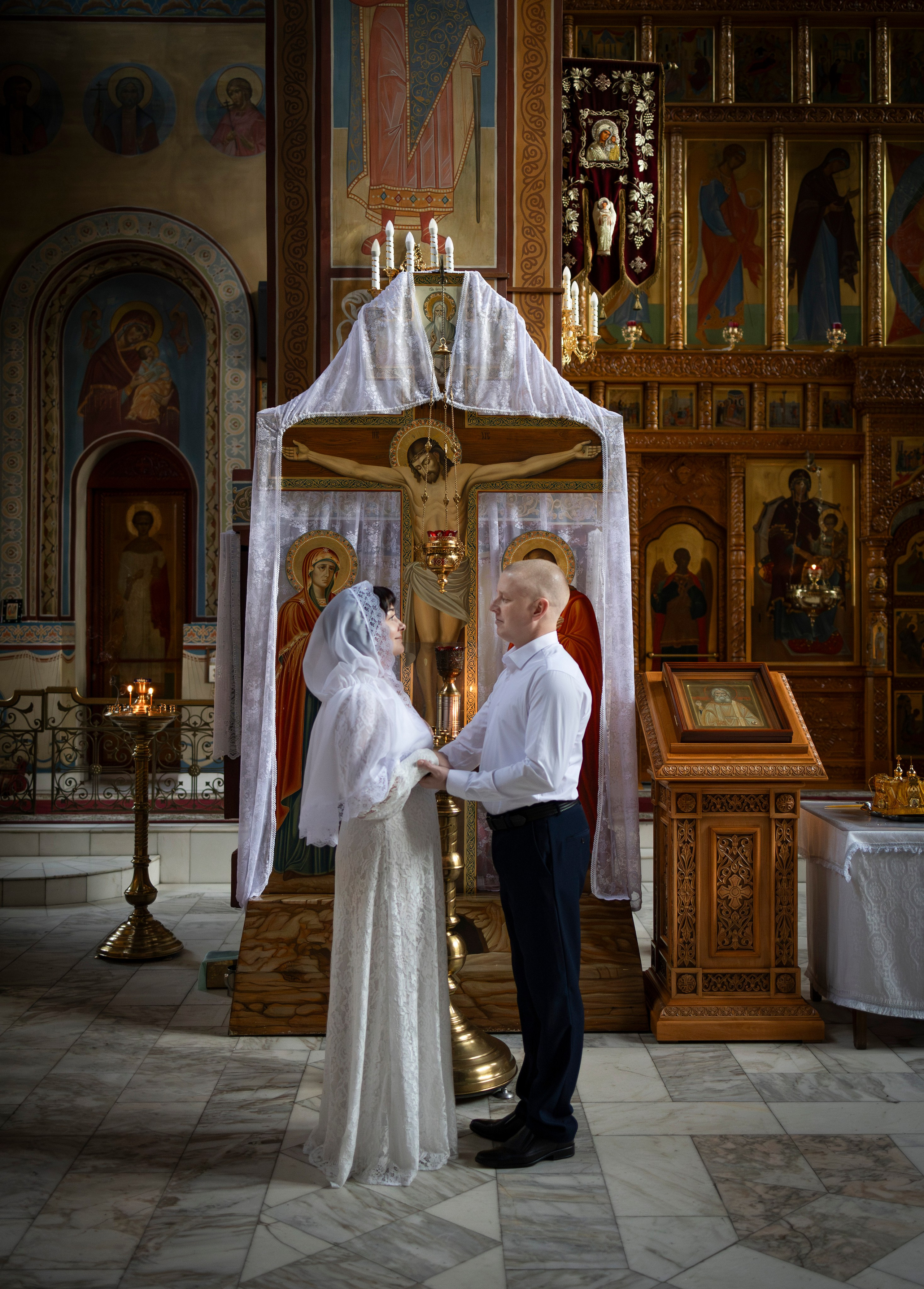 Венчание Артема и Инны. ТОП Фотограф на Крещение и Венчание Железногорск Алексей Мещеряков