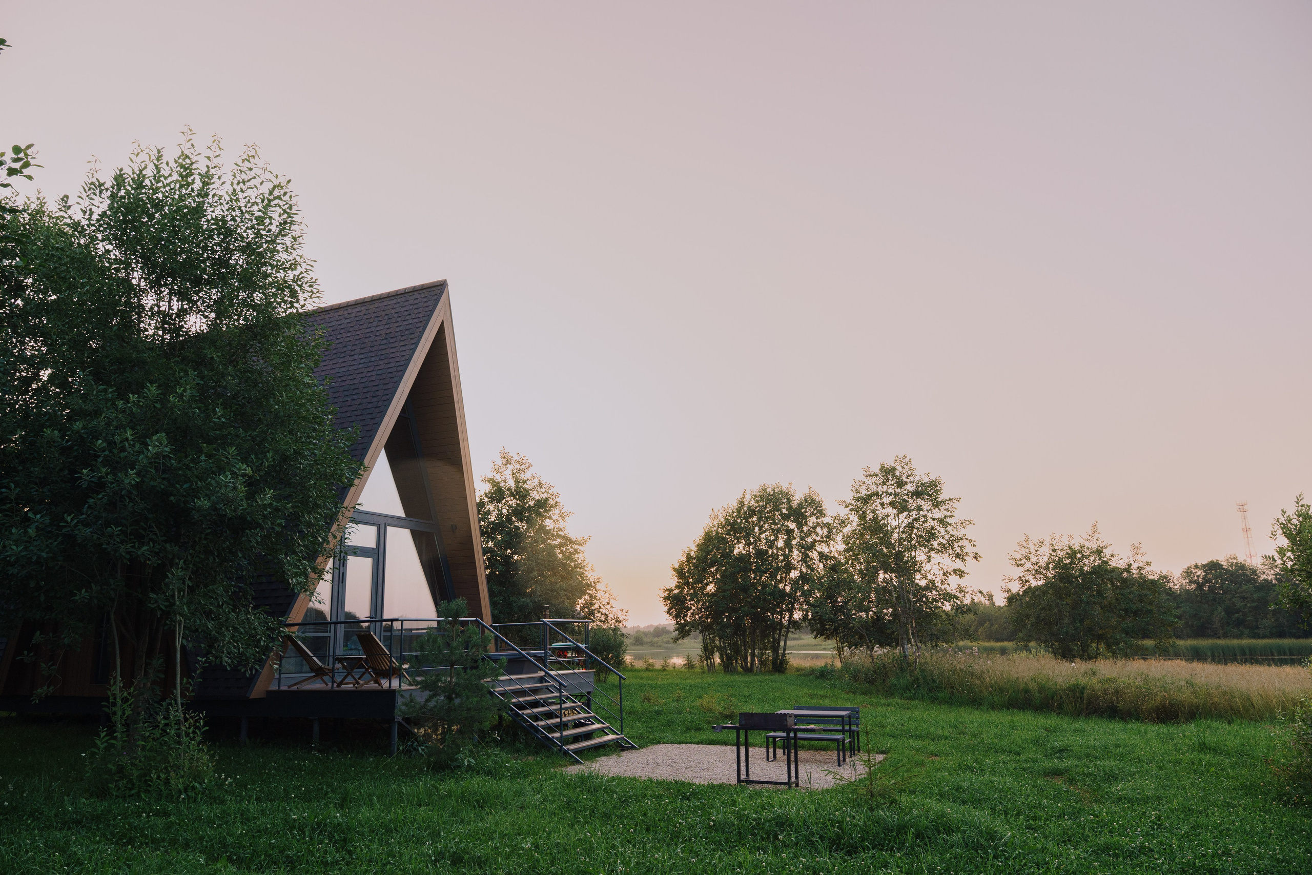 Глемпинг Трофимов берег Москва