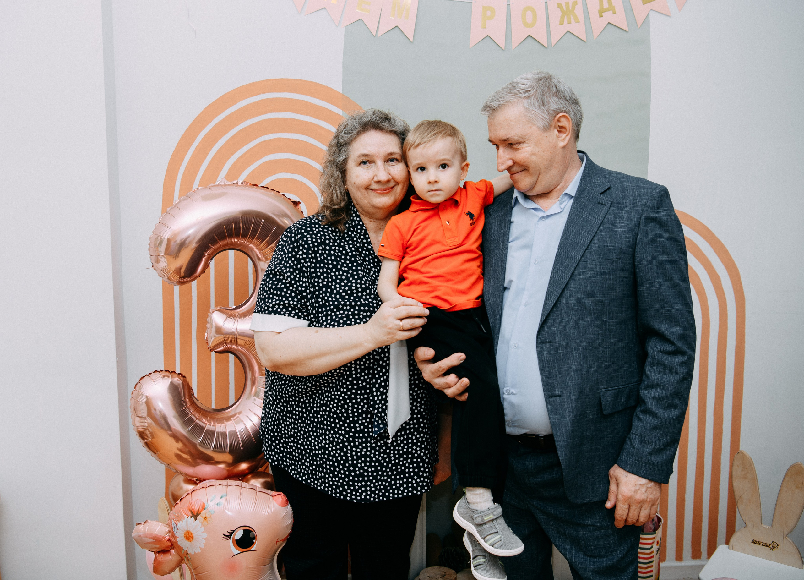 День рождения Анны Павловны. Фотограф на выписку из роддома в Москве и МО