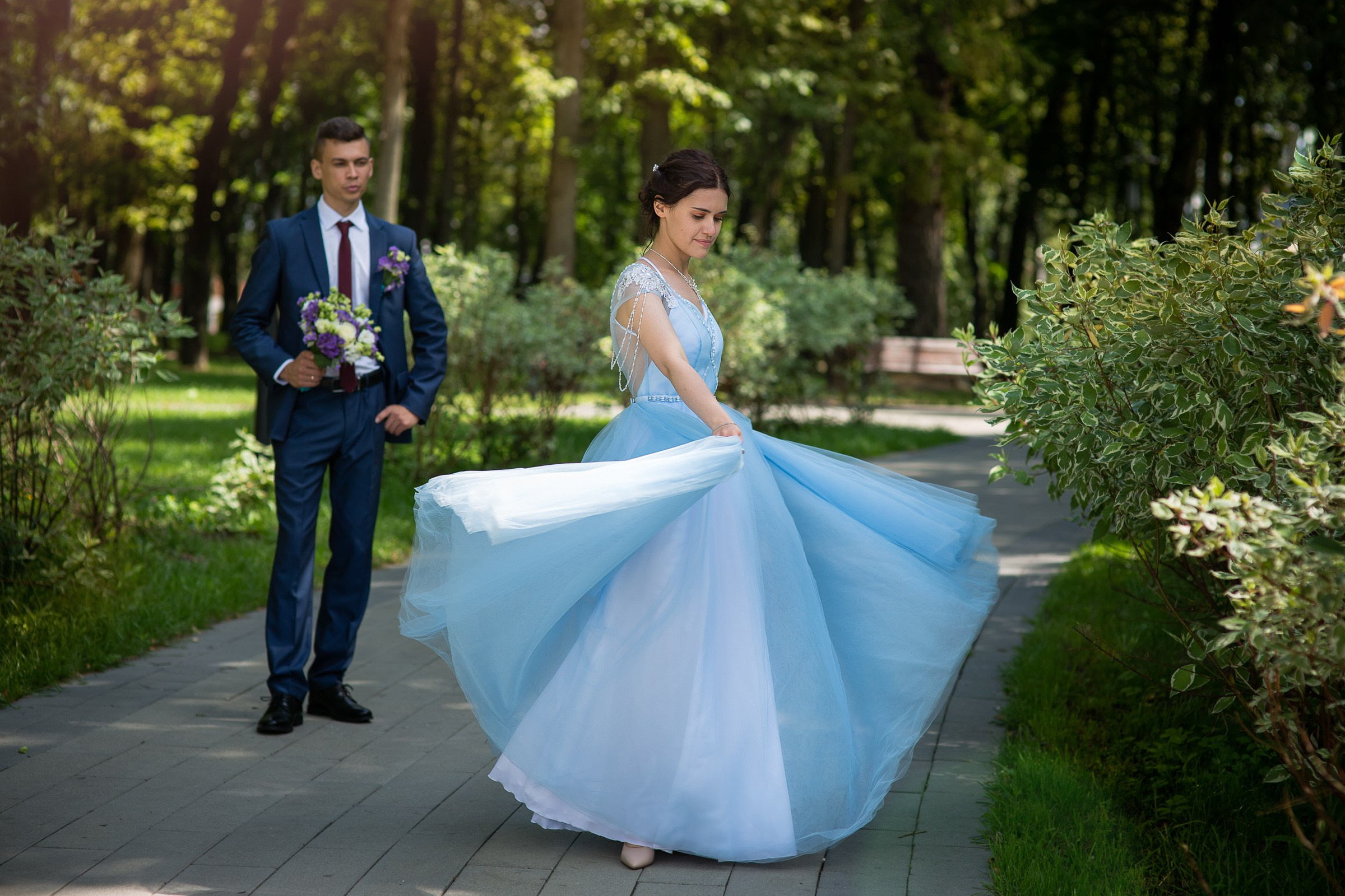 Прогулка по Серпухову. Свадебная фотосъёмка в Москве, Туле