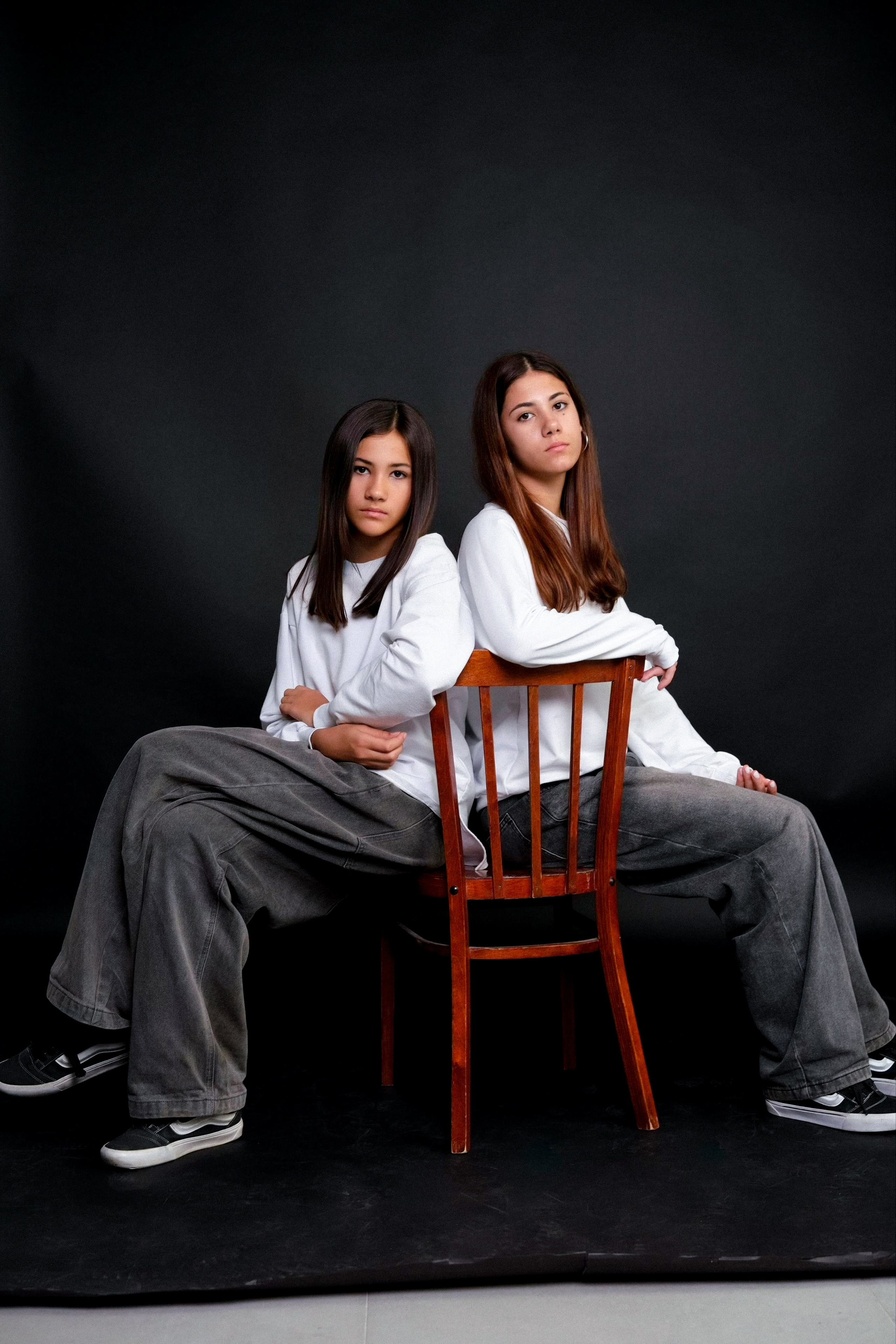 Две сестры. Портретный фотограф в Москве Ирина Ортега