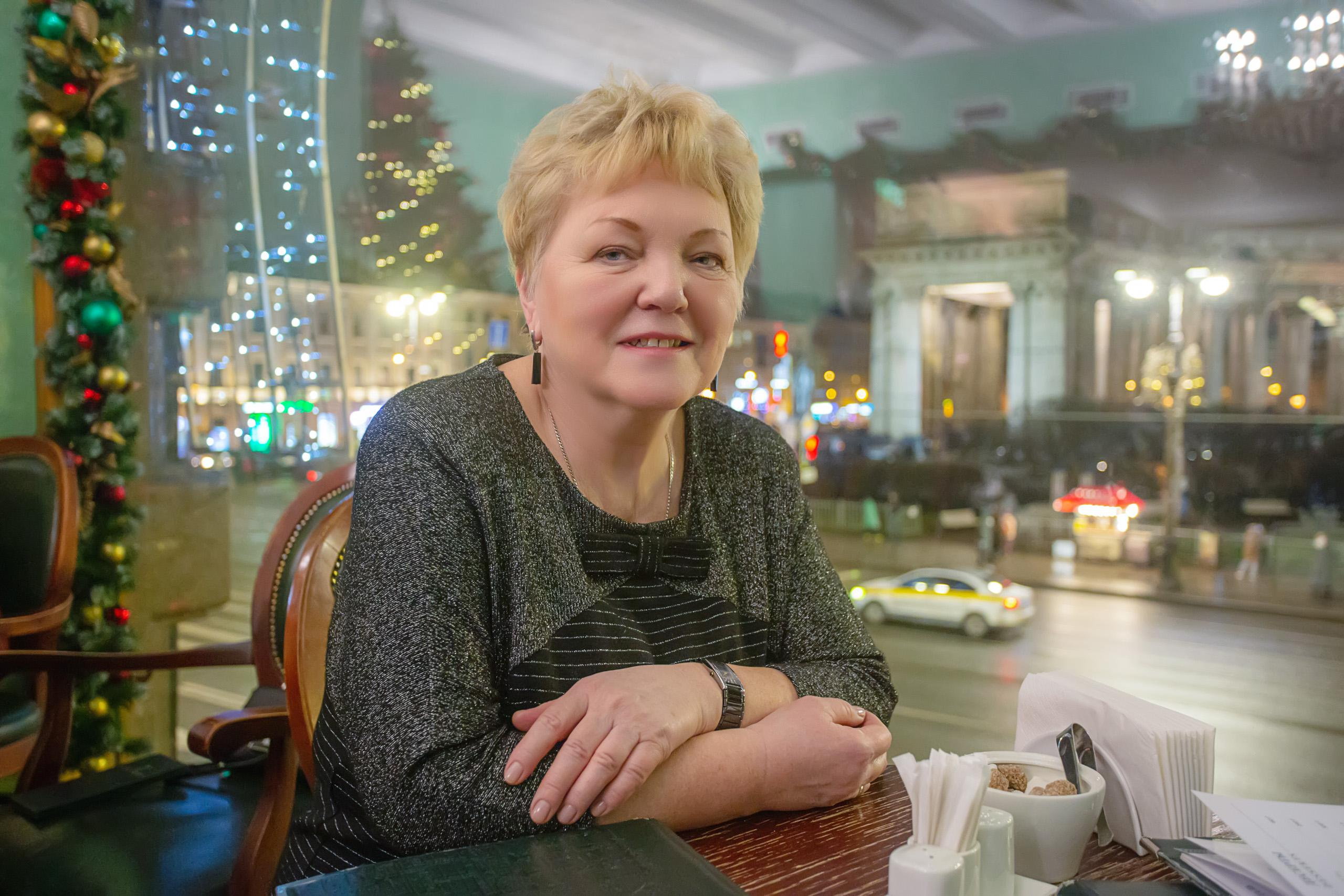 Наталья Арсеньевна, кафе в Доме Книги, Санкт-Петербург