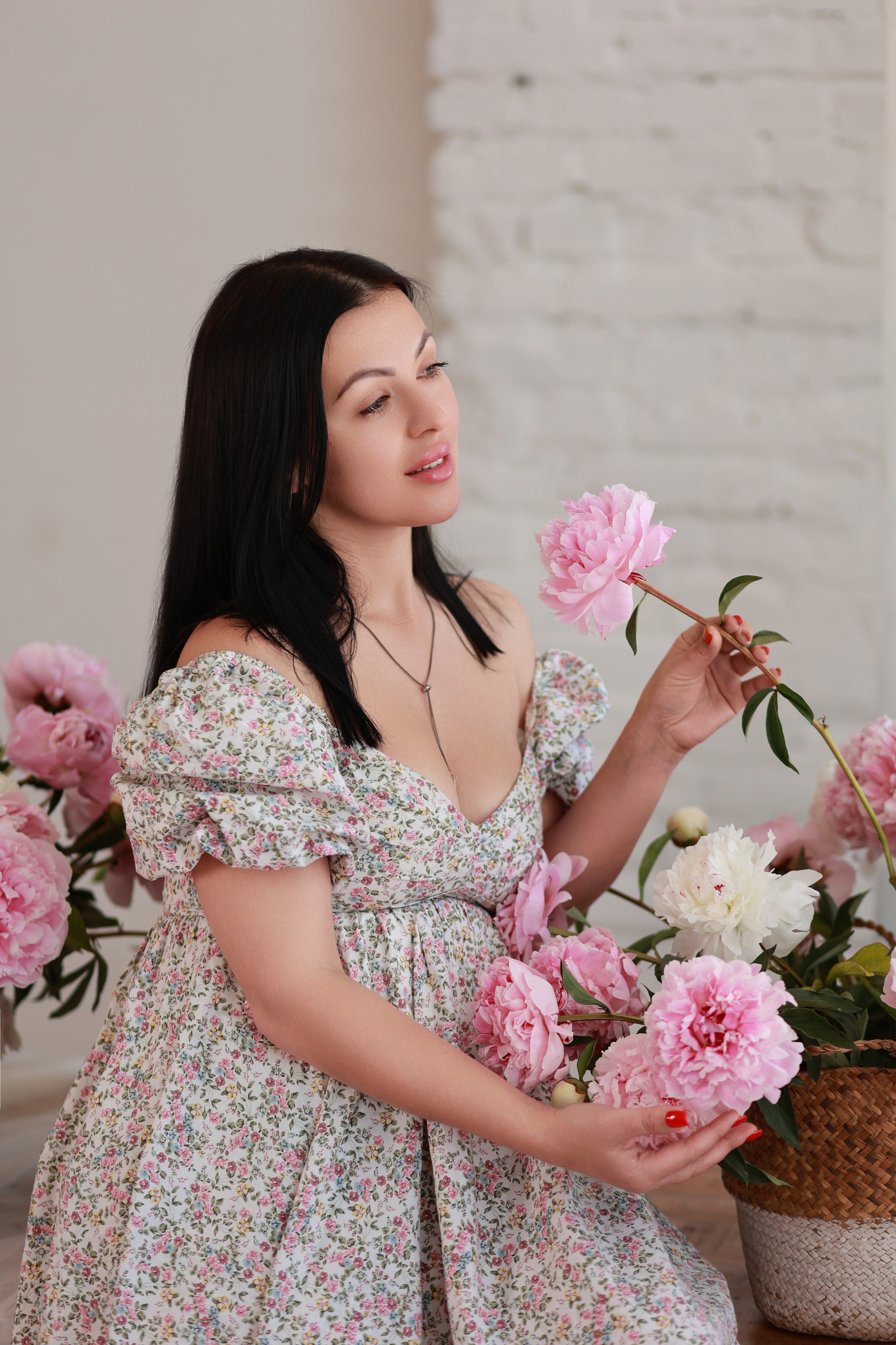 Пионы. Детский семейный фотограф Краснодар