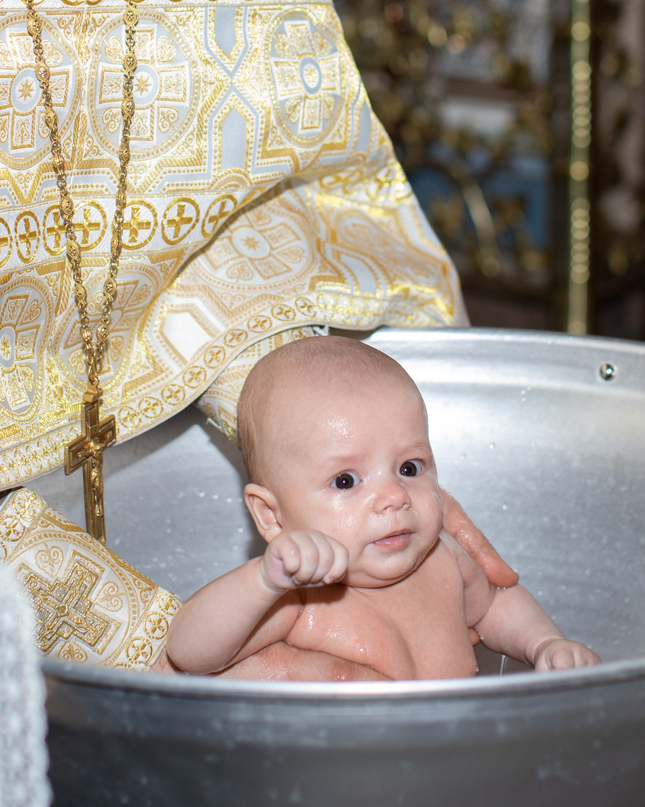 Таинство Крещения. Фотограф Лиана Артемова в Пензе