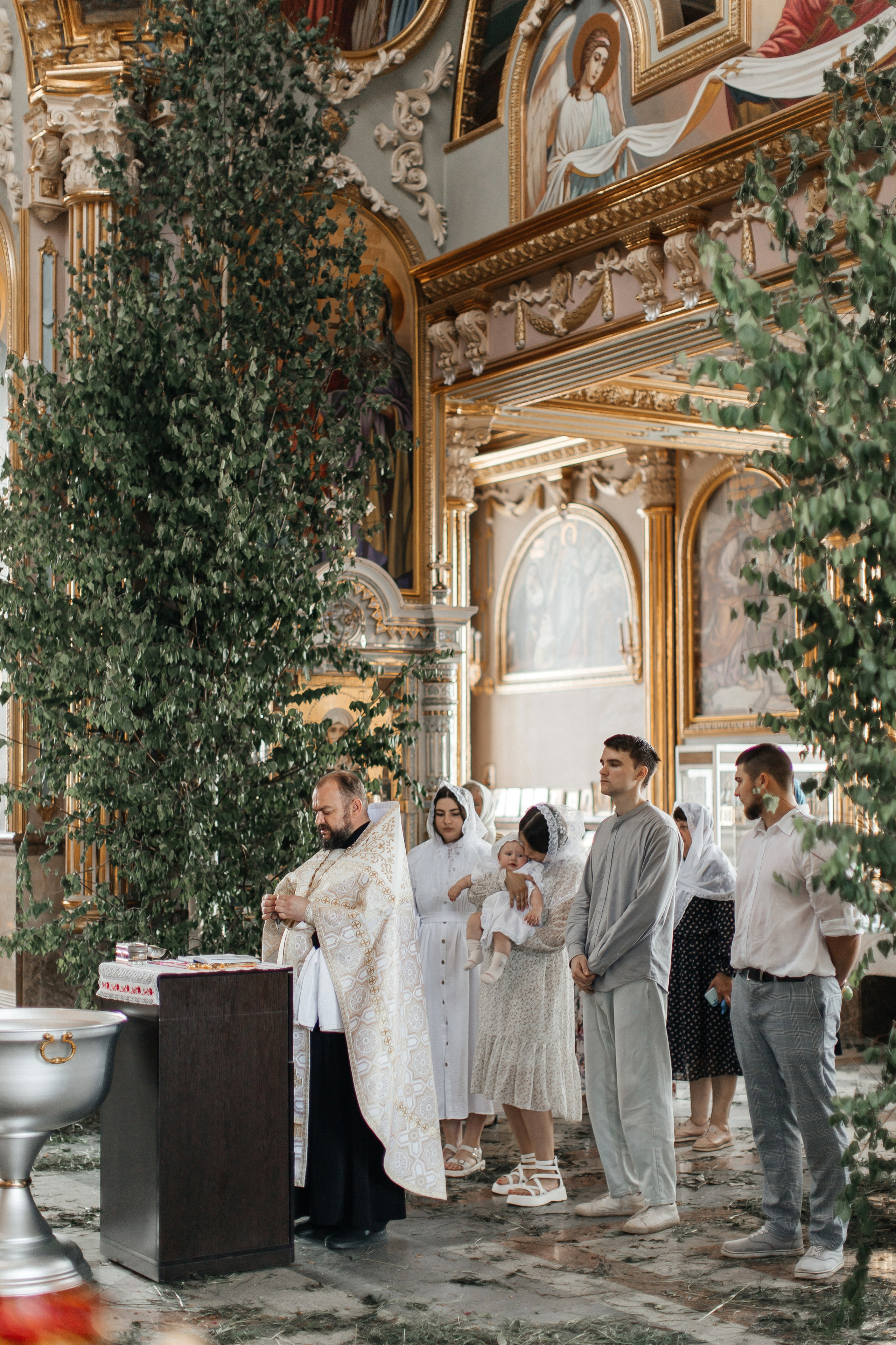 Таинство Крещения. Фотограф Лиана Артемова в Пензе
