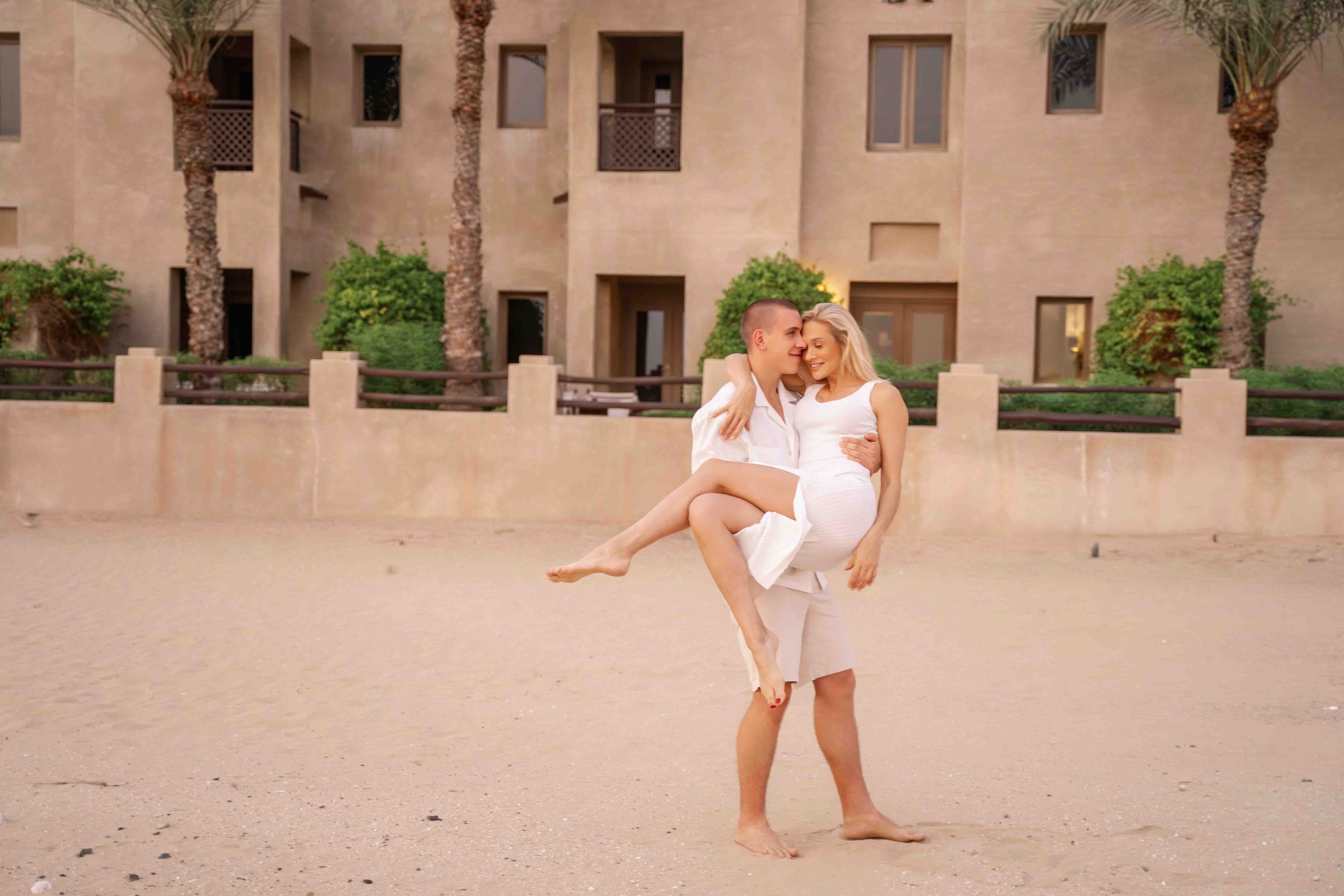 Предложение после заката | Елена и Никита. Фотограф и видеограф в Москве и Абу Даби Мария Кулагина