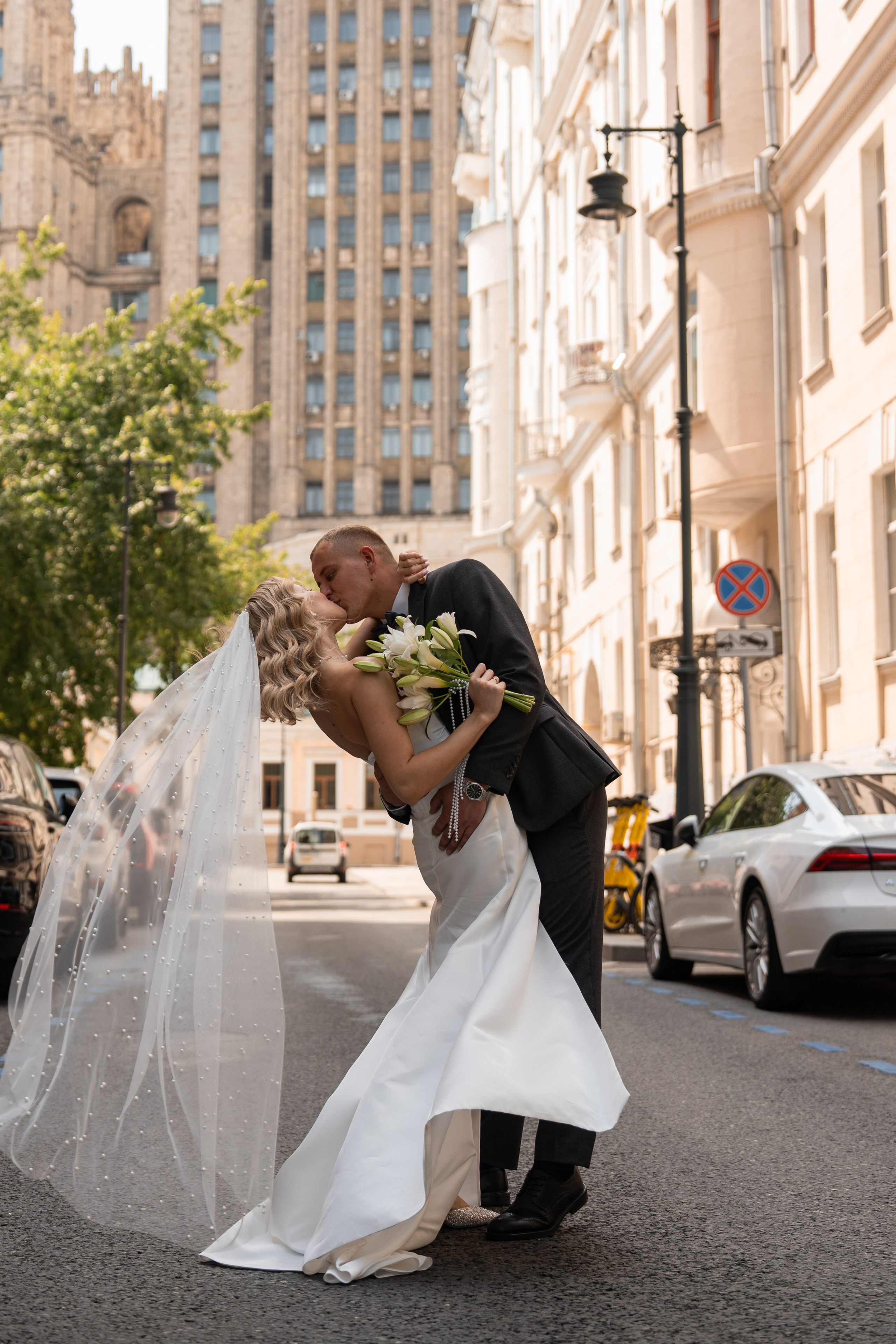 Свадебная фотосессия в Москве, регистрация в Кутузовском ЗАГСе Москва. Свадебный фотограф в Москве Анна Полушина