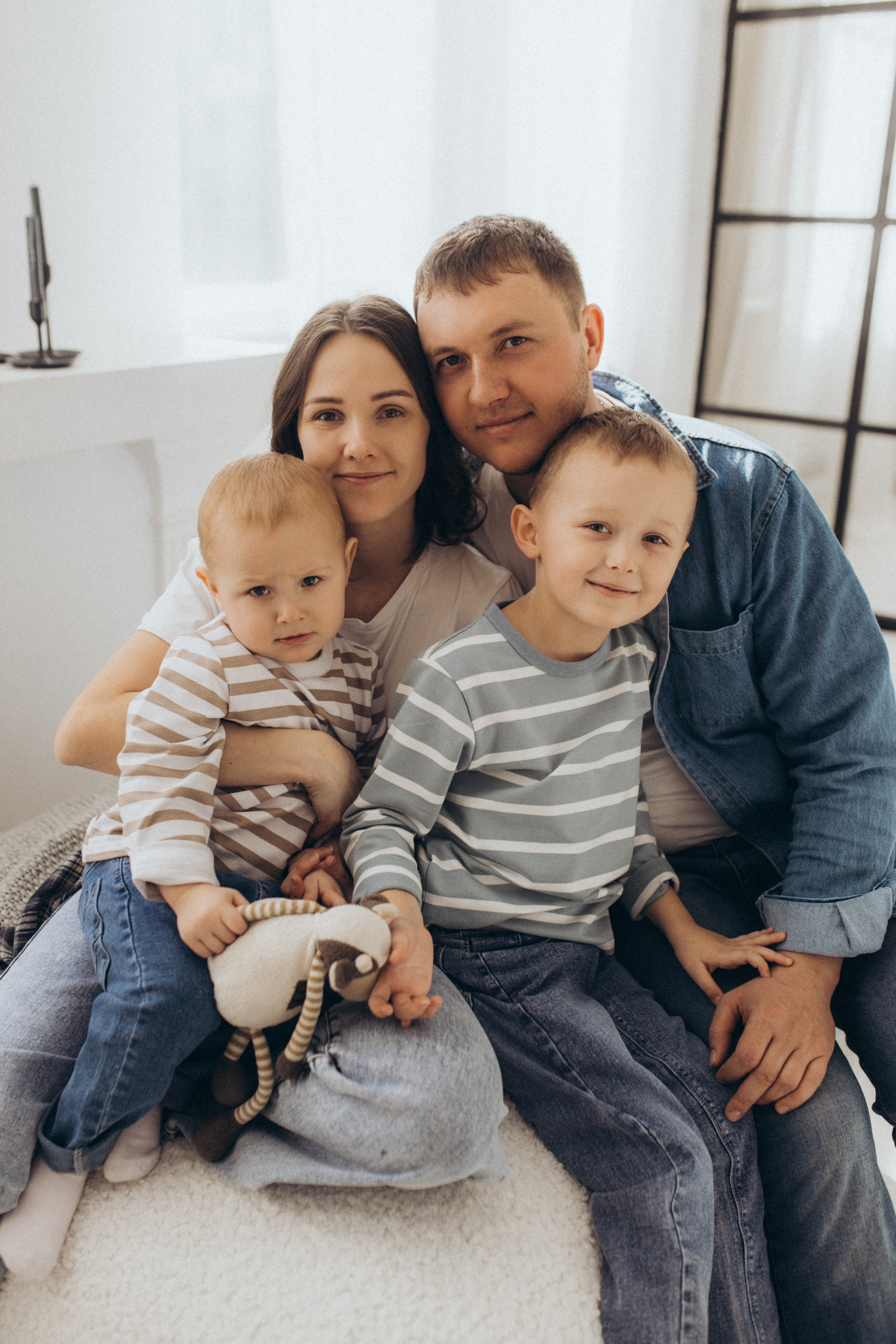 Сергей, Настя и мальчишки. Свадебный и семейный фотограф в Белгороде Евгения Курочкина