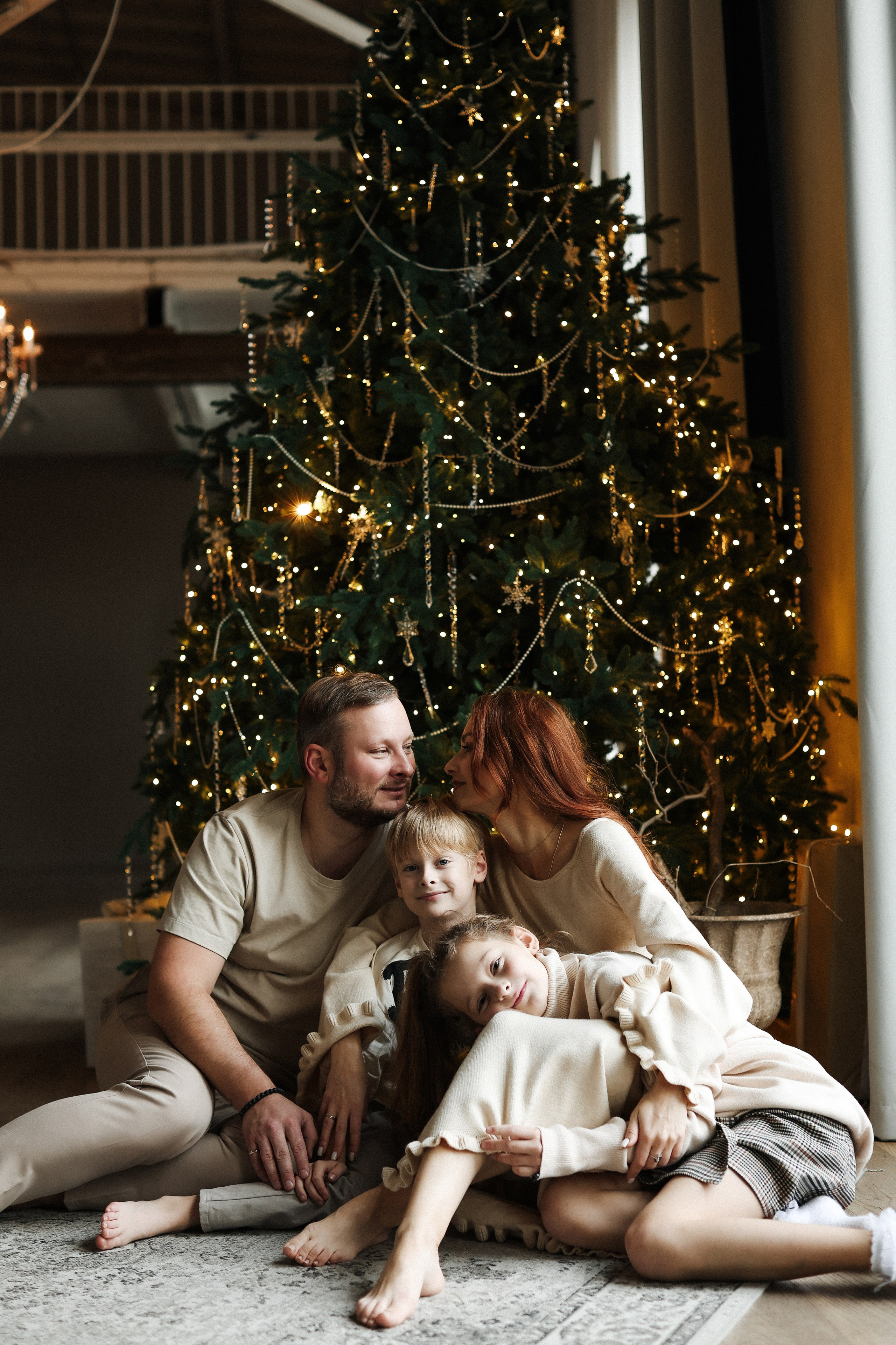 Новый год в кругу семьи. Семейный и lovestory фотограф в Москве Светлана Коняхина