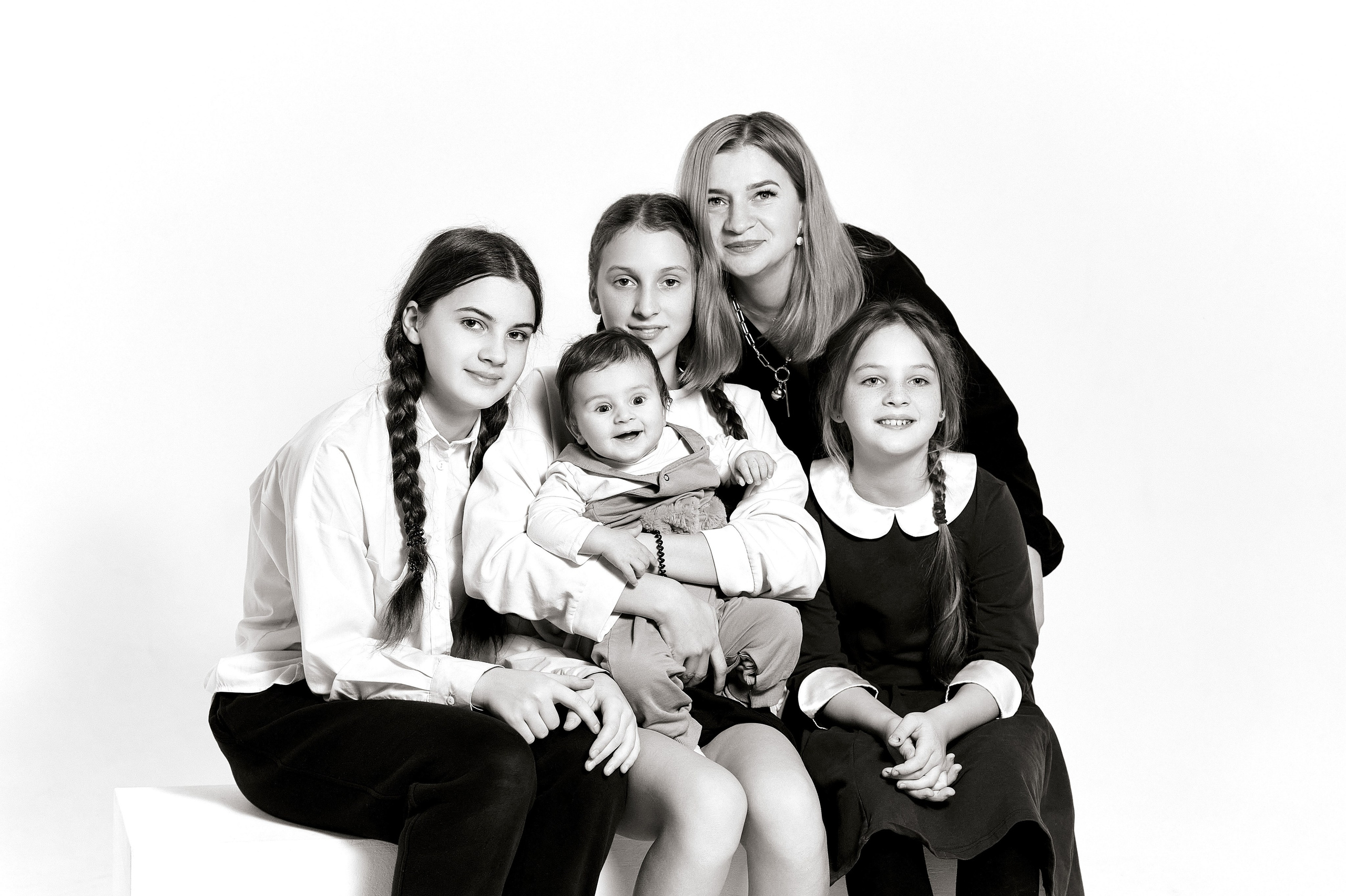 Счастливые семейные фотосессии