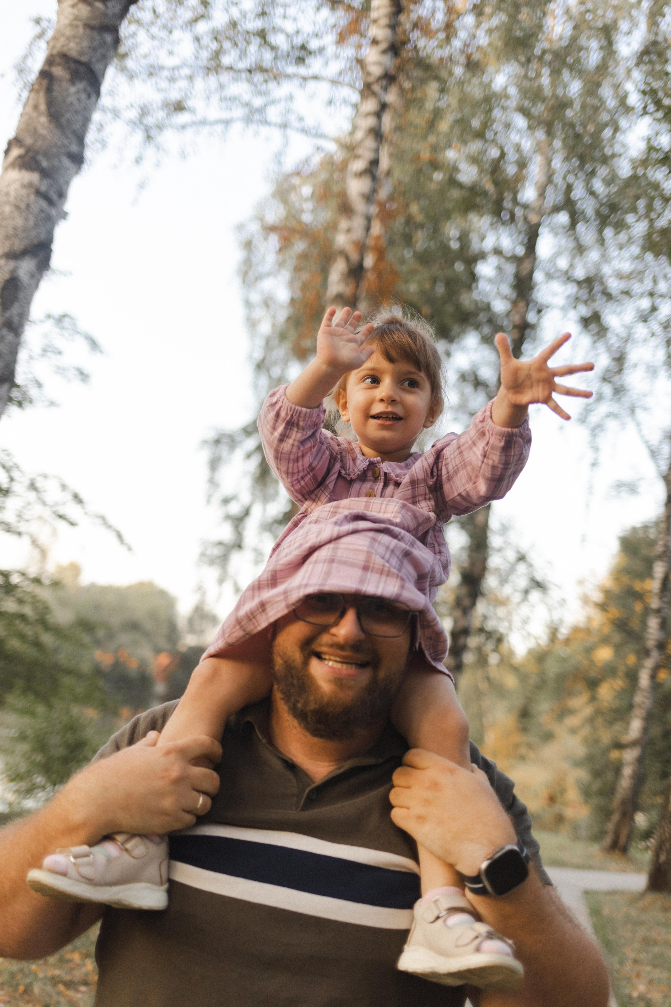 Кирилл, Галя и Бэлла. Семейный фотограф в Москве
