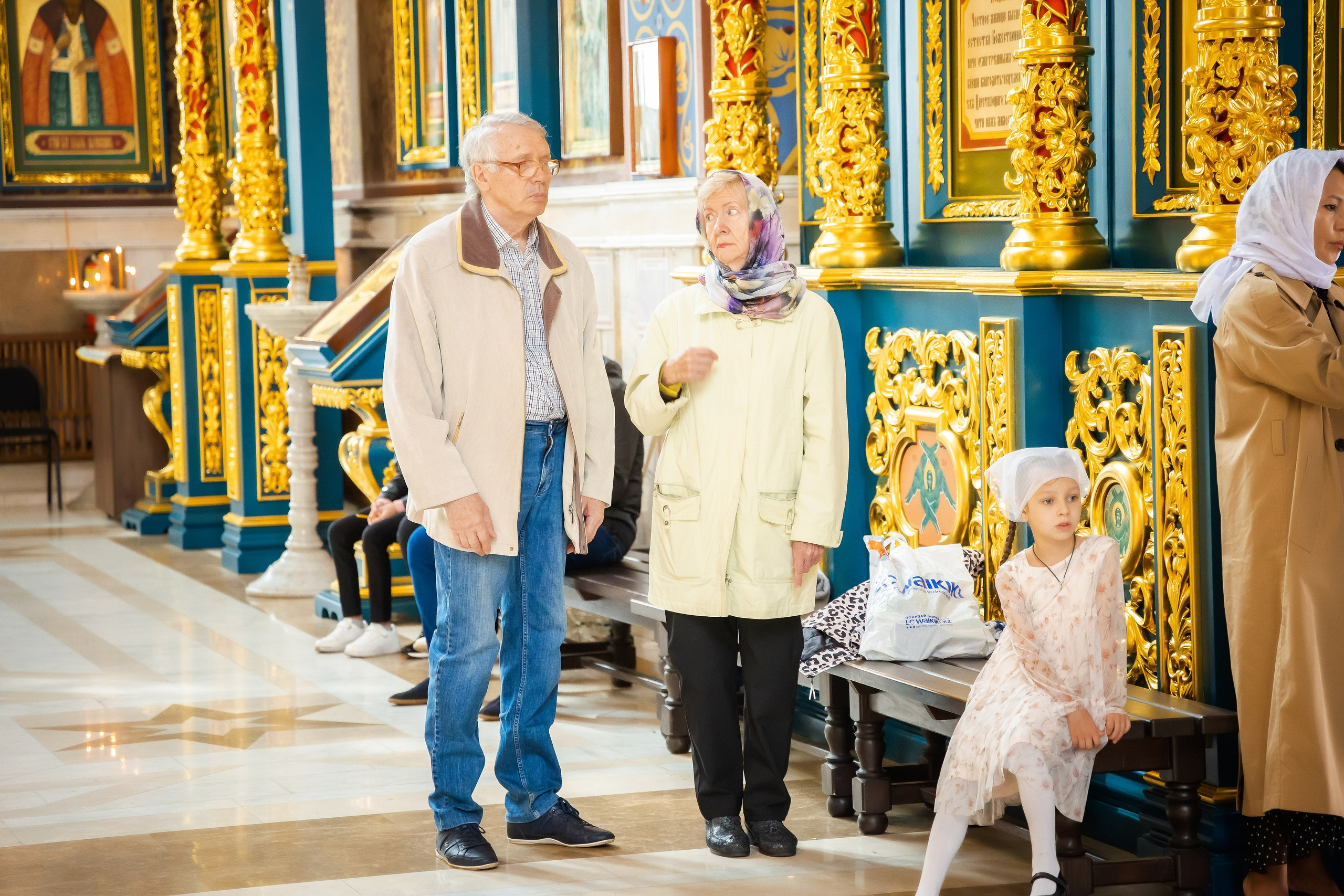 В Храме. Семейный и Свадебный фотограф в Астане Александр Астапов