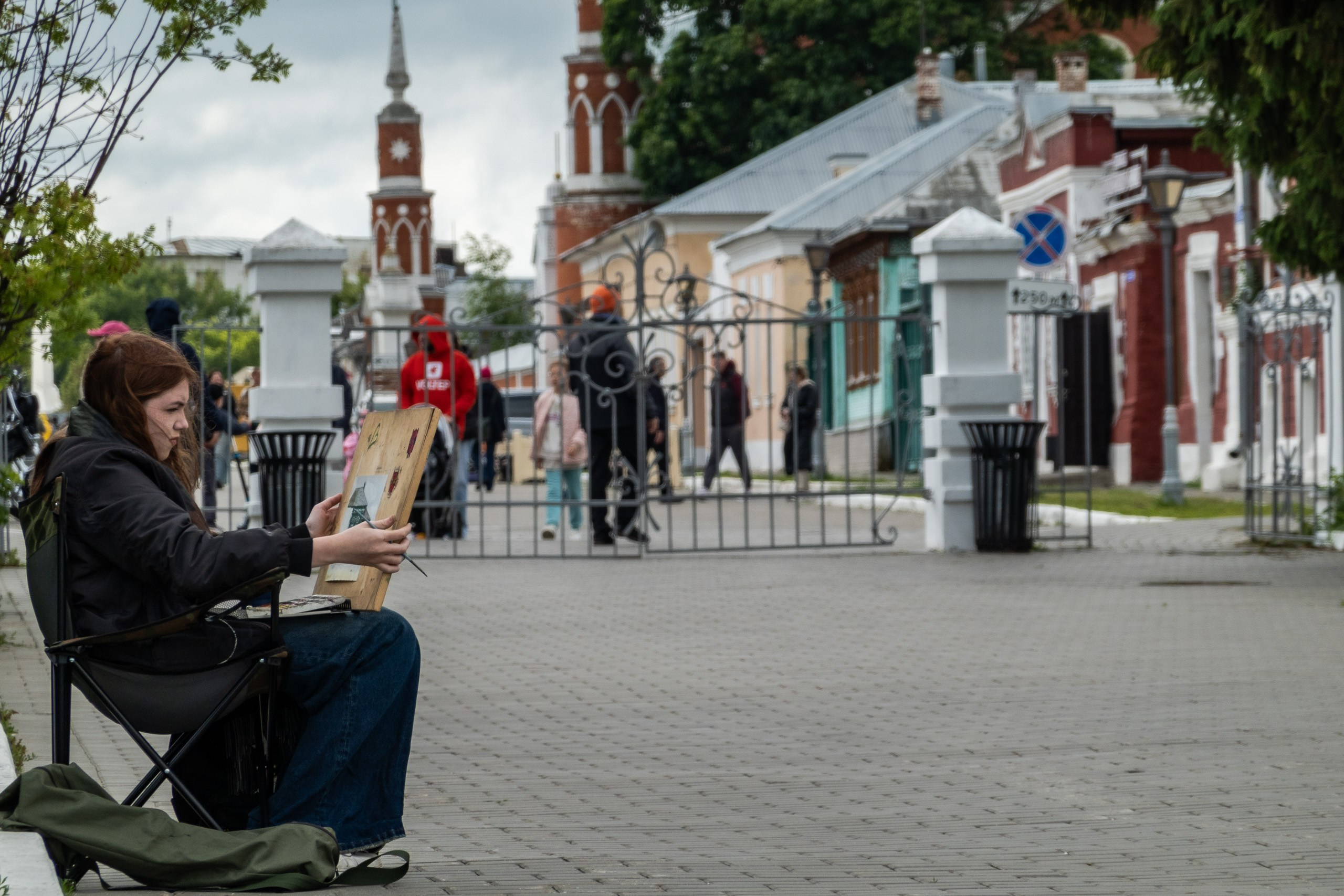 Коломенский кремль и старый город. Пейзажный фотограф Сергей Пестерев. Фото природы
