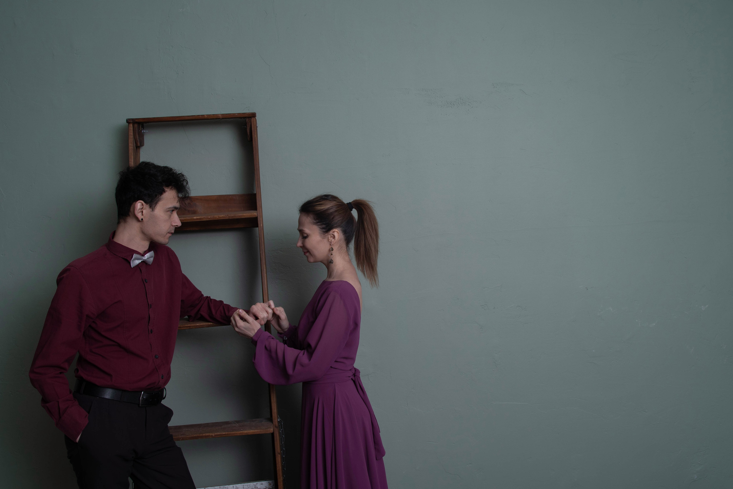 Love Story фотосессия в студии, в Самаре