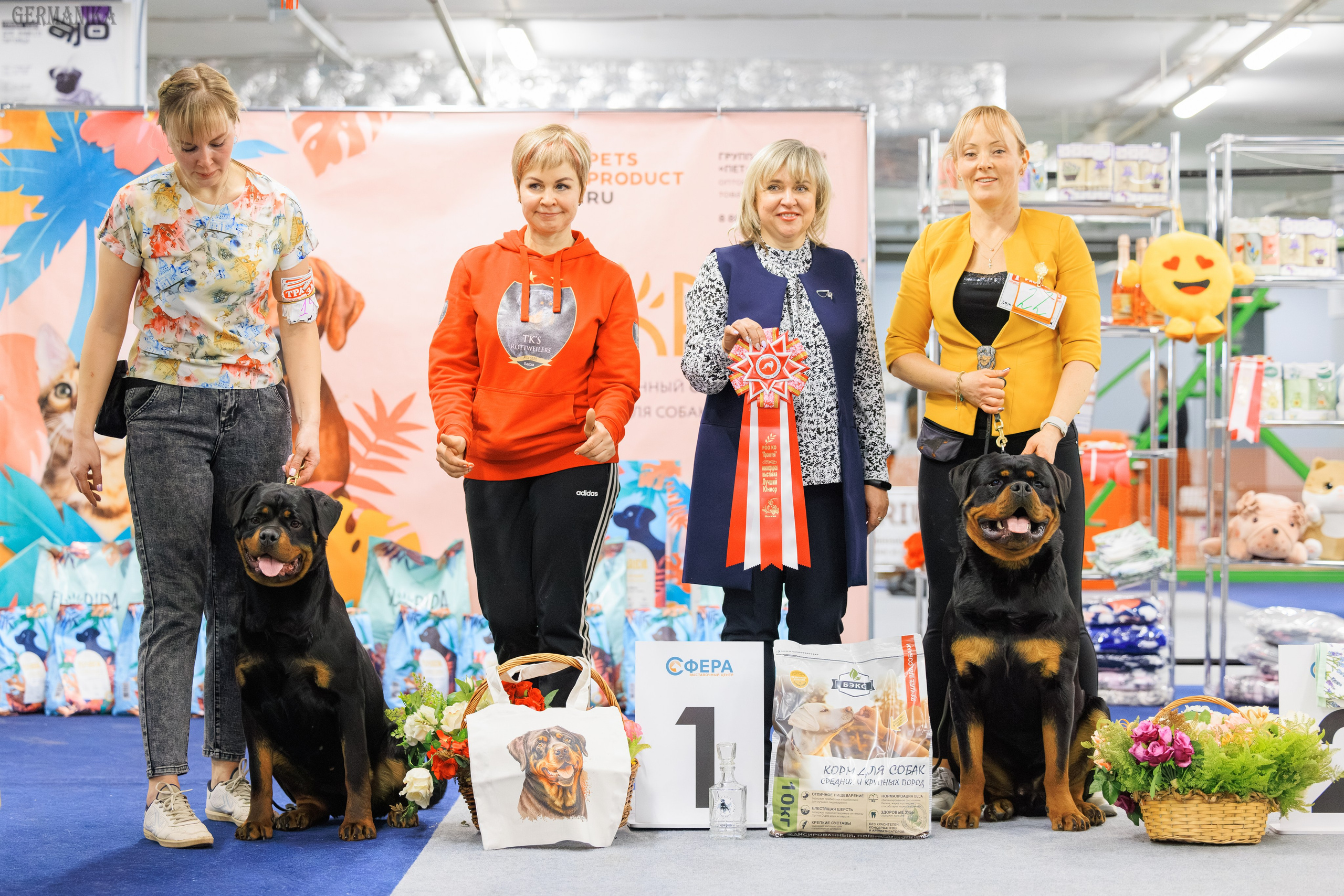 Сфера 08 и 10.03.2024 2хмоно ротвейлеров+2хмоно сао. Фотограф-анималист Юлия Германика