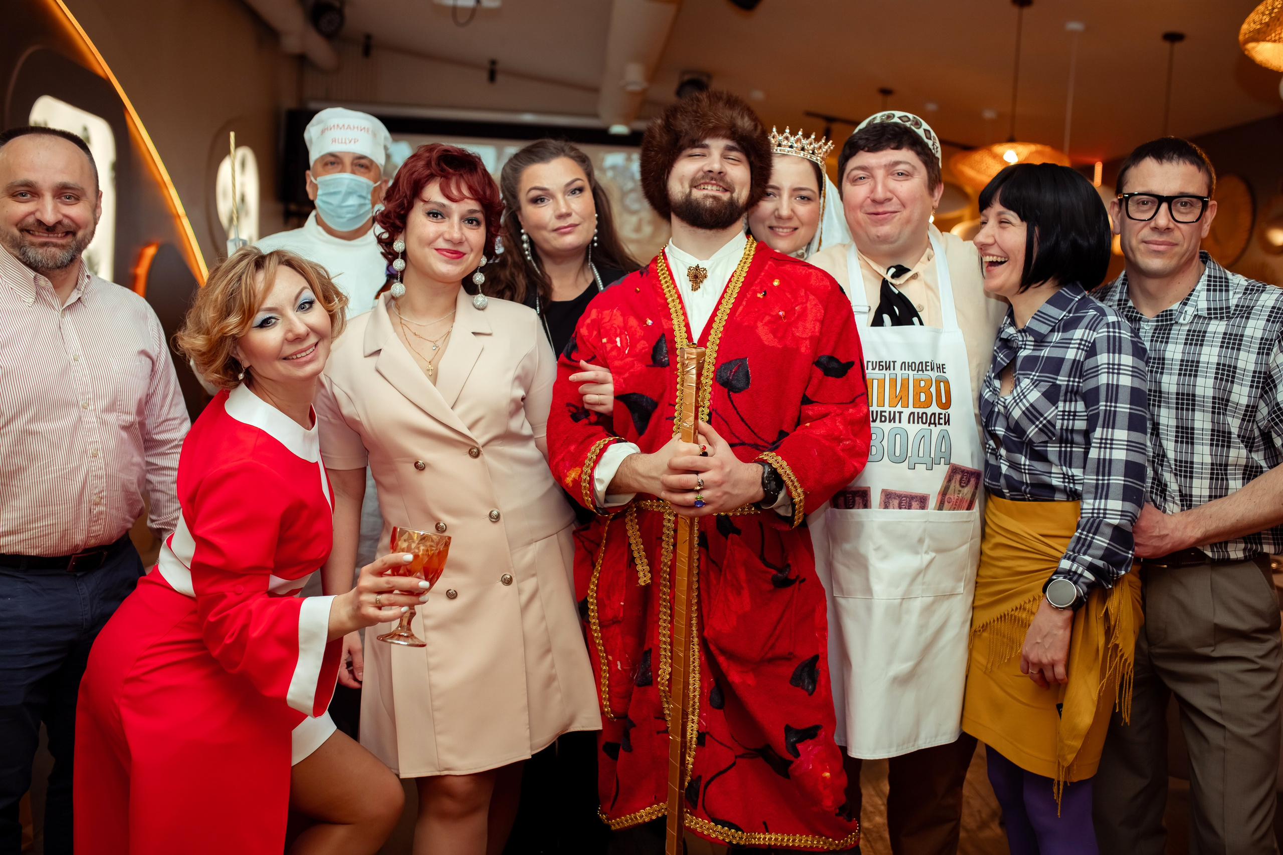 Юбилей Анны в стиле Гайдая. Семейный и детский фотограф в Москве Дорогова Екатерина