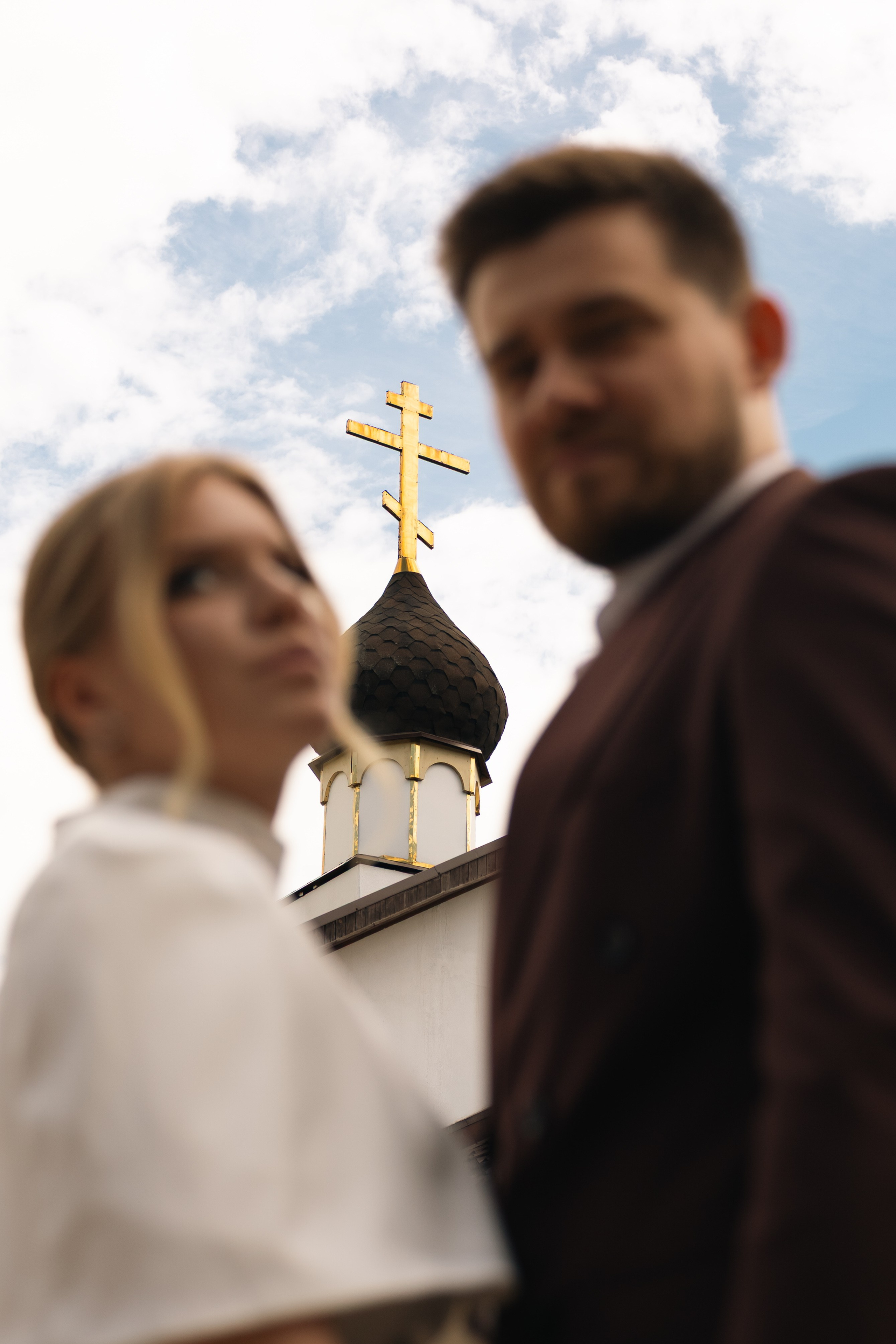Венчание + прогулка. Фотограф Полина Абрамова