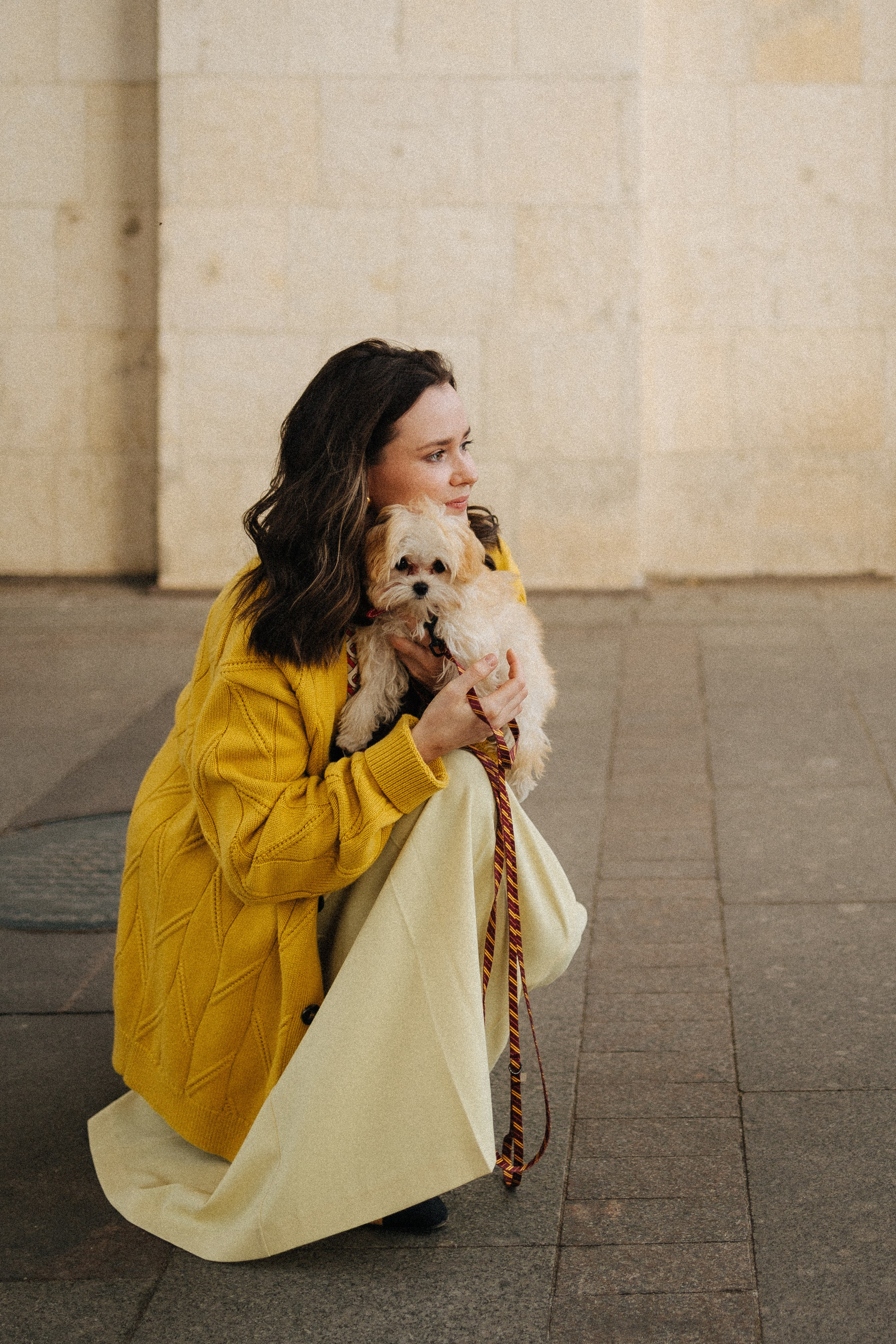 Оля и Бри. Фотораф — анималист Мария Шистка