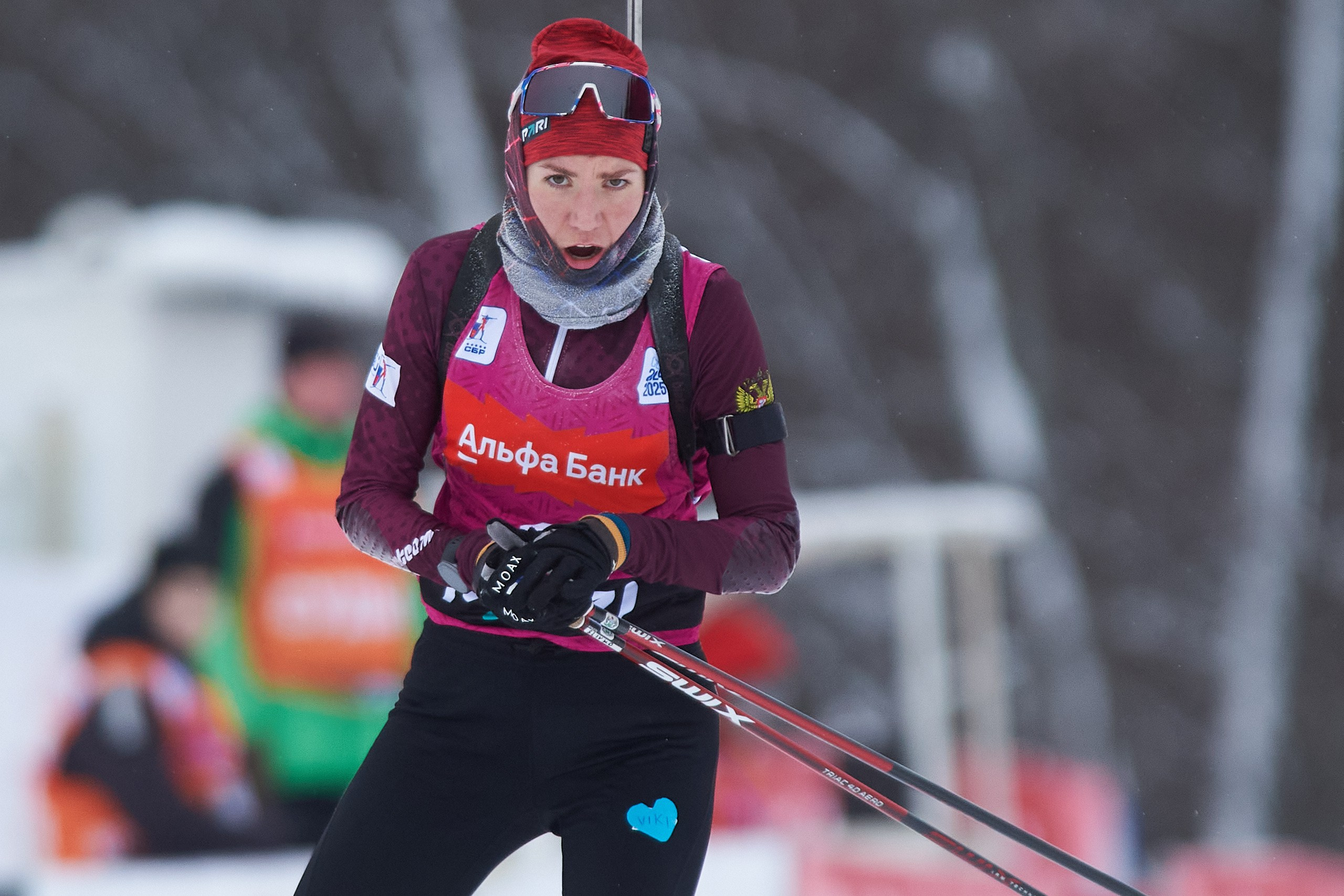 Биатлон. Чемпионат России — 2024/2025, 3-й этап, Ижевск. Ижевская винтовка. Спортивный репортажный фотограф в Ижевске Сергей Мерзляков