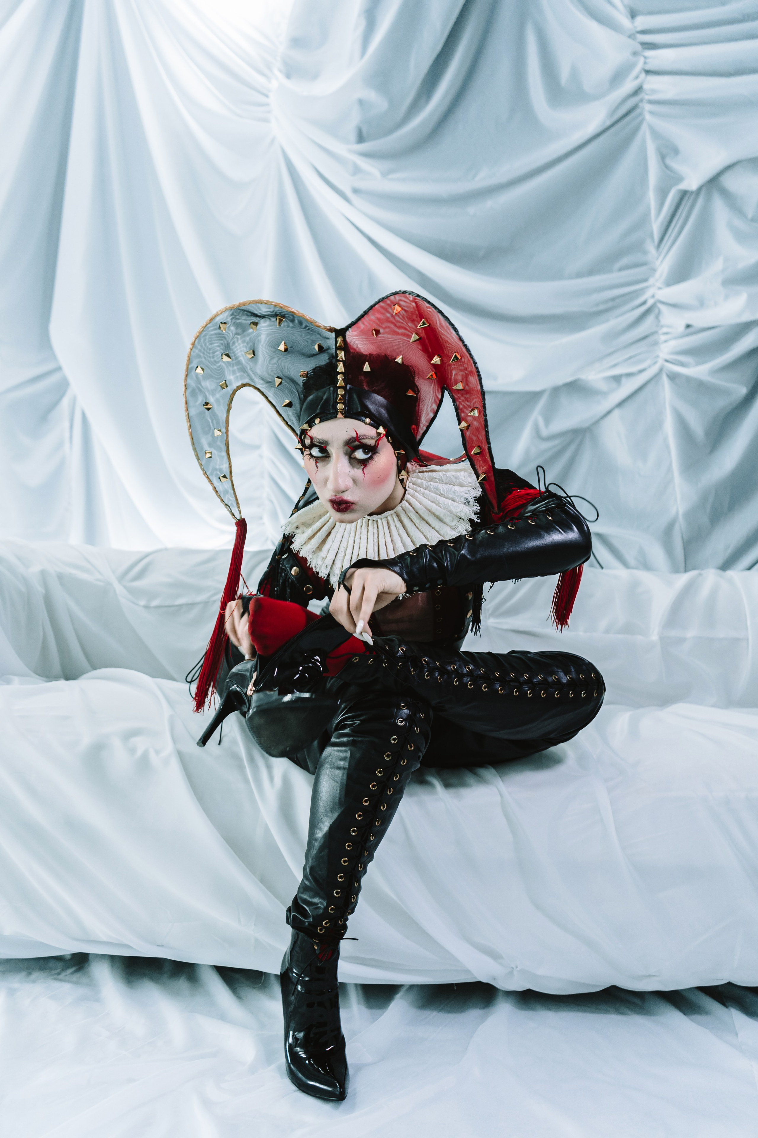 Креативная фотосессия. Элина. Арлекино. Никита Скрипник — ТЕАТР В СТИЛЕ ФЭШН