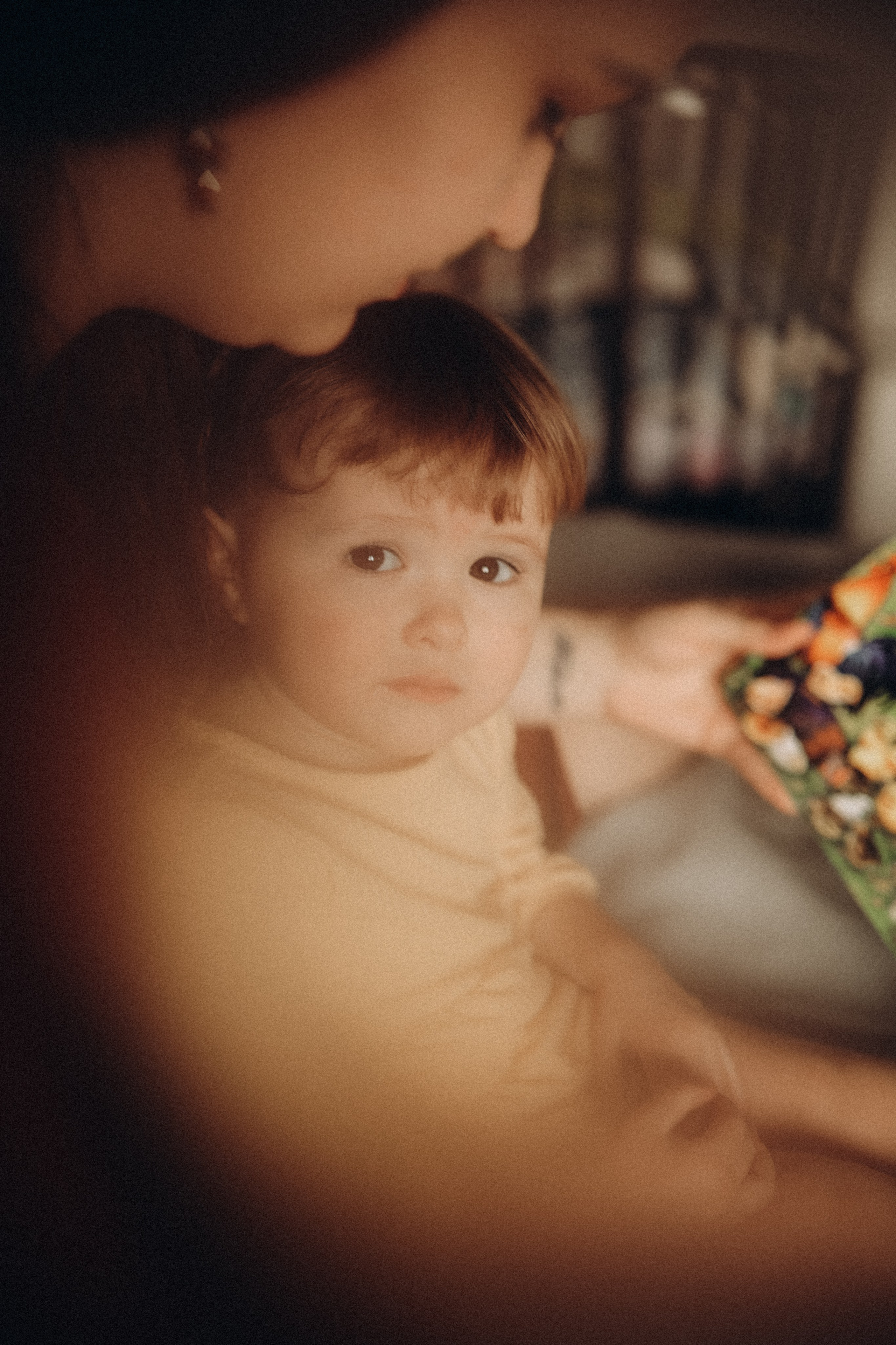 Домашняя фотосессия Лёши, Саши и малышки Иларии. Семейный фотограф в Москве и Люберцах Юлия Гуськова