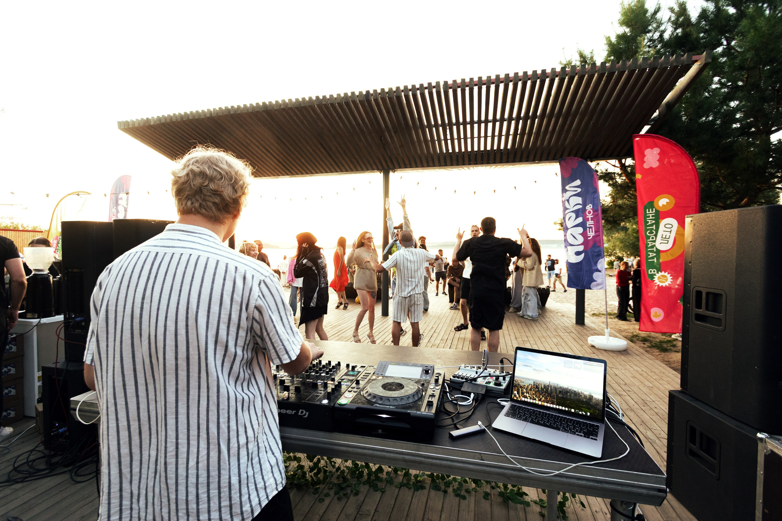 Dj event. Design Muginov