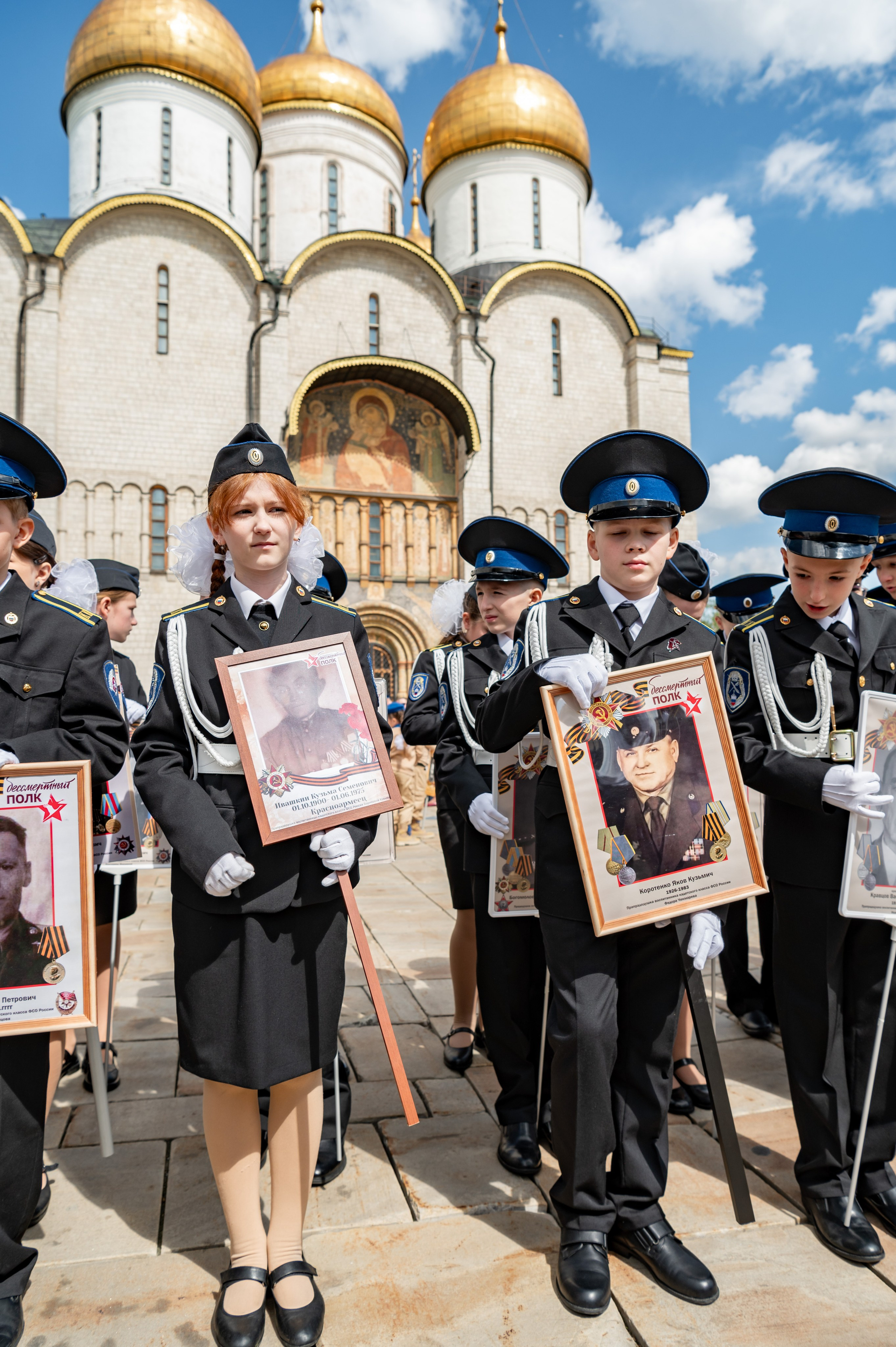 Фотосессия Присяги кадетов «Школа 1231 им. В. Д. Поленова». Детский и семейный фотограф г. Москва Оксана Катаджи