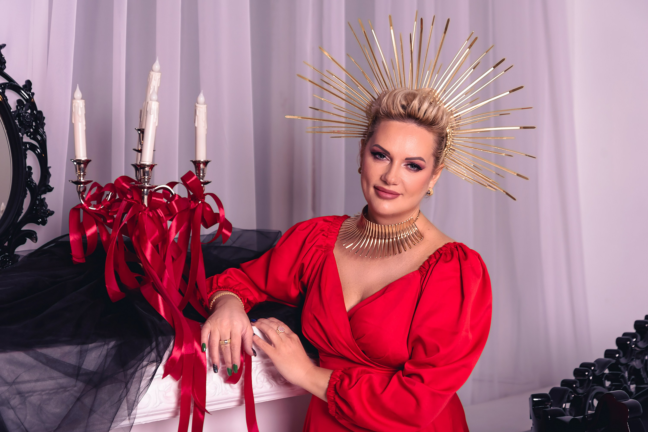 ЛЕДИ GАдалка. Фотограф Тула творческие фотосессии недорого Ольга Ромашина