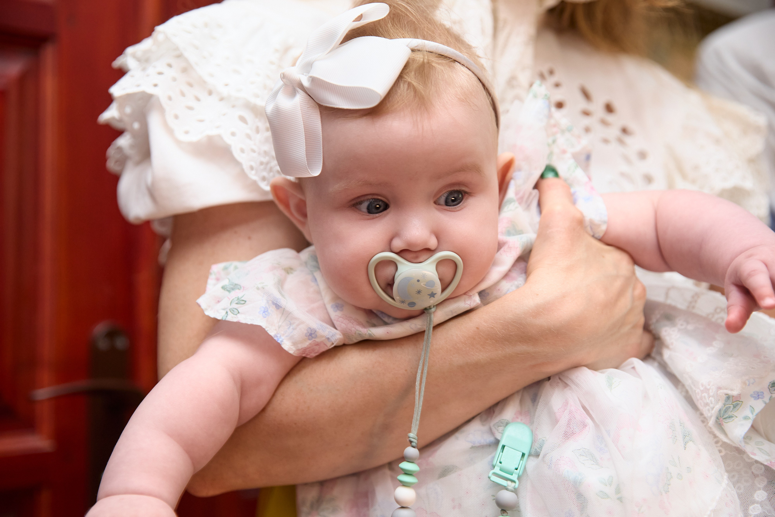 Съемка крещения в Щомыслице