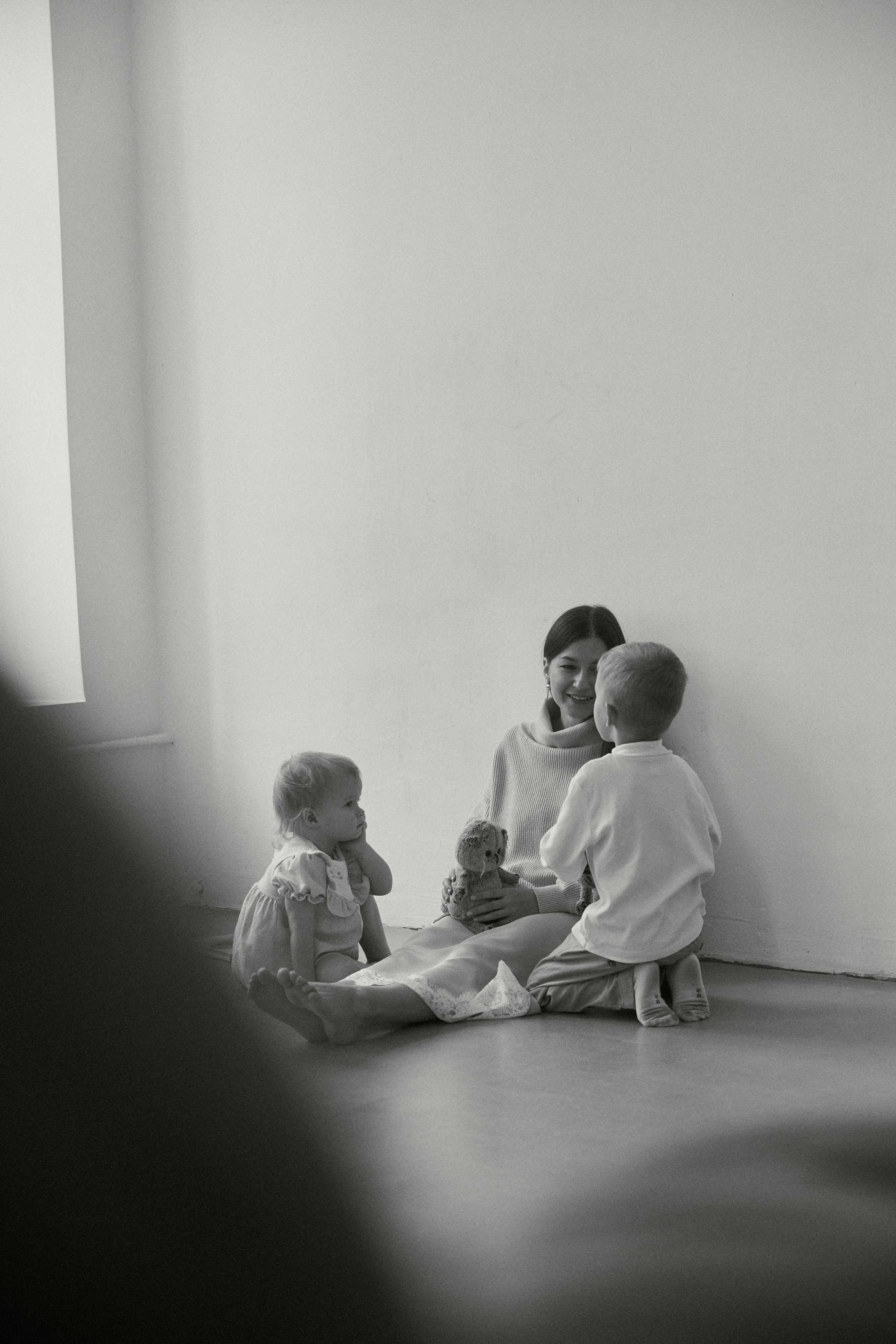 Настя + Демьян + Агата. Семейный и детский фотограф Юлия Шох