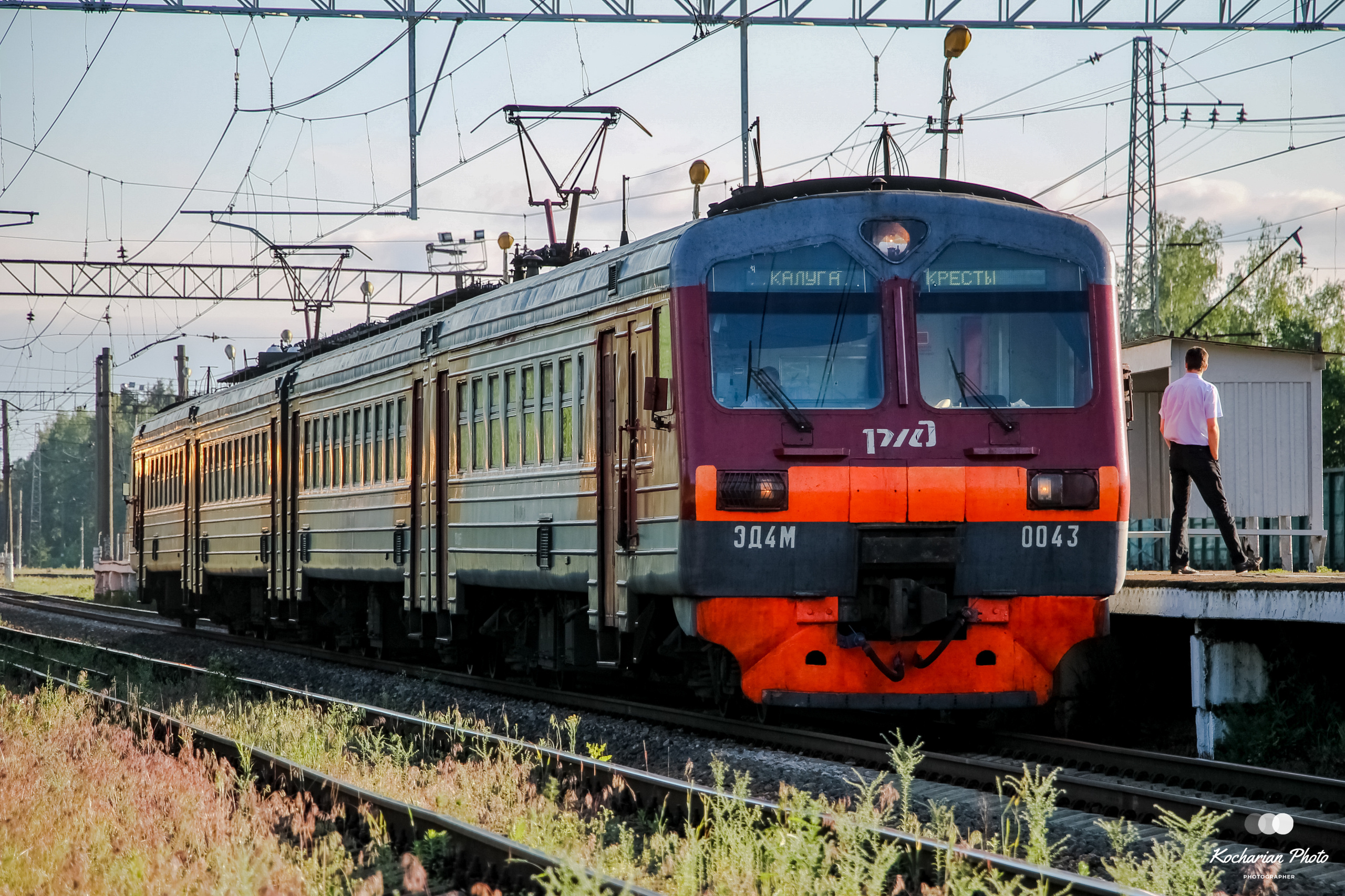 Железная дорога. Photographer K.A.D