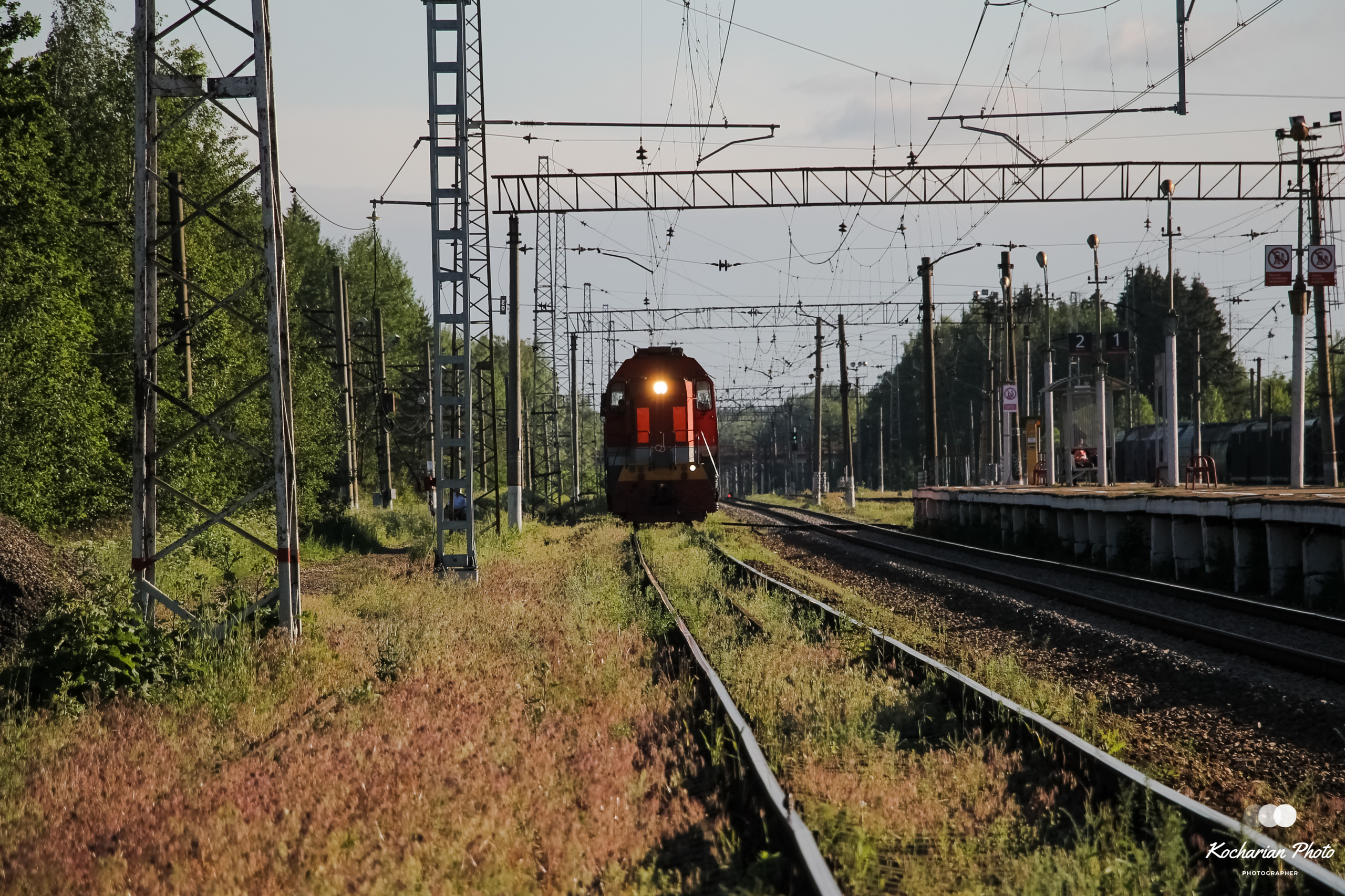 Железная дорога. Photographer K.A.D