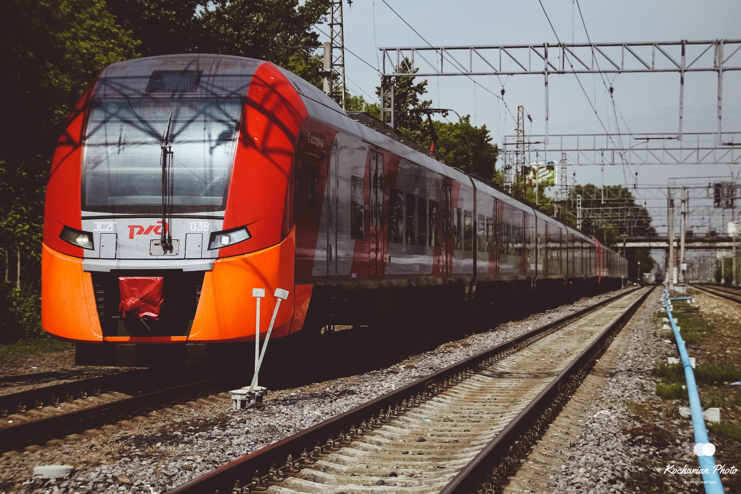 Железная дорога. Photographer K.A.D
