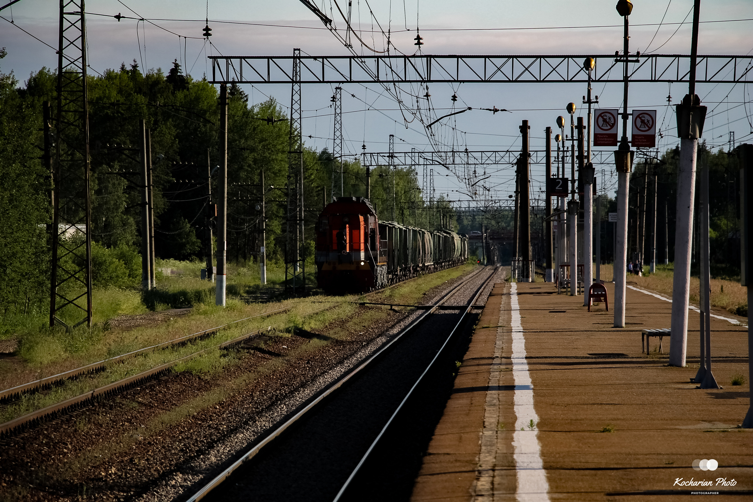 Железная дорога. Photographer K.A.D