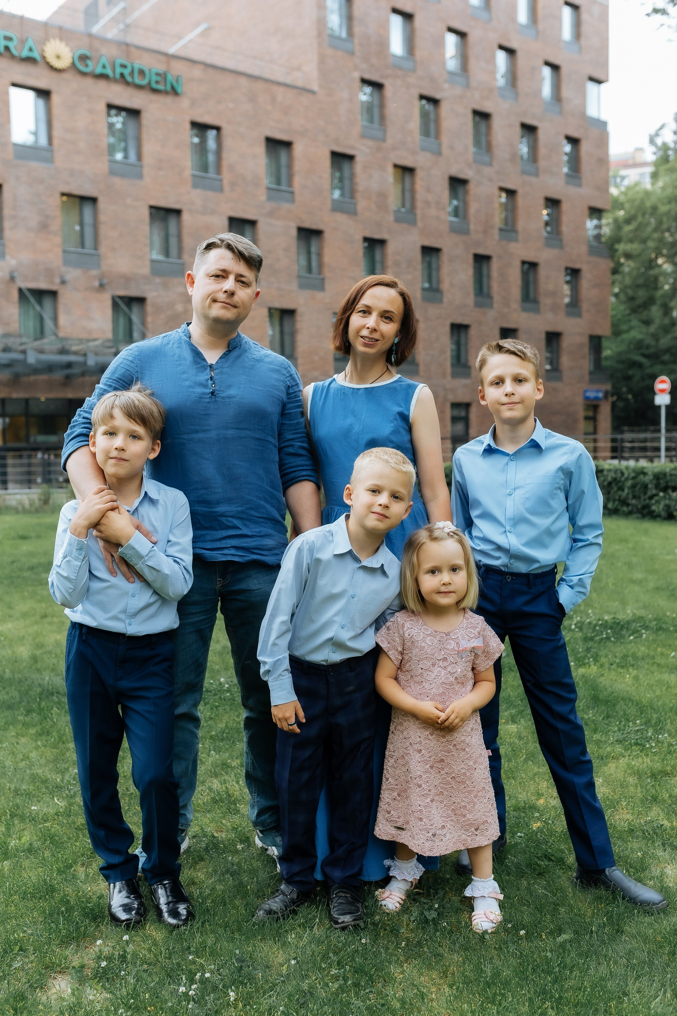 Большая дружная семья!. Профессиональный фотограф, Москва |Видное Елена Елизарова