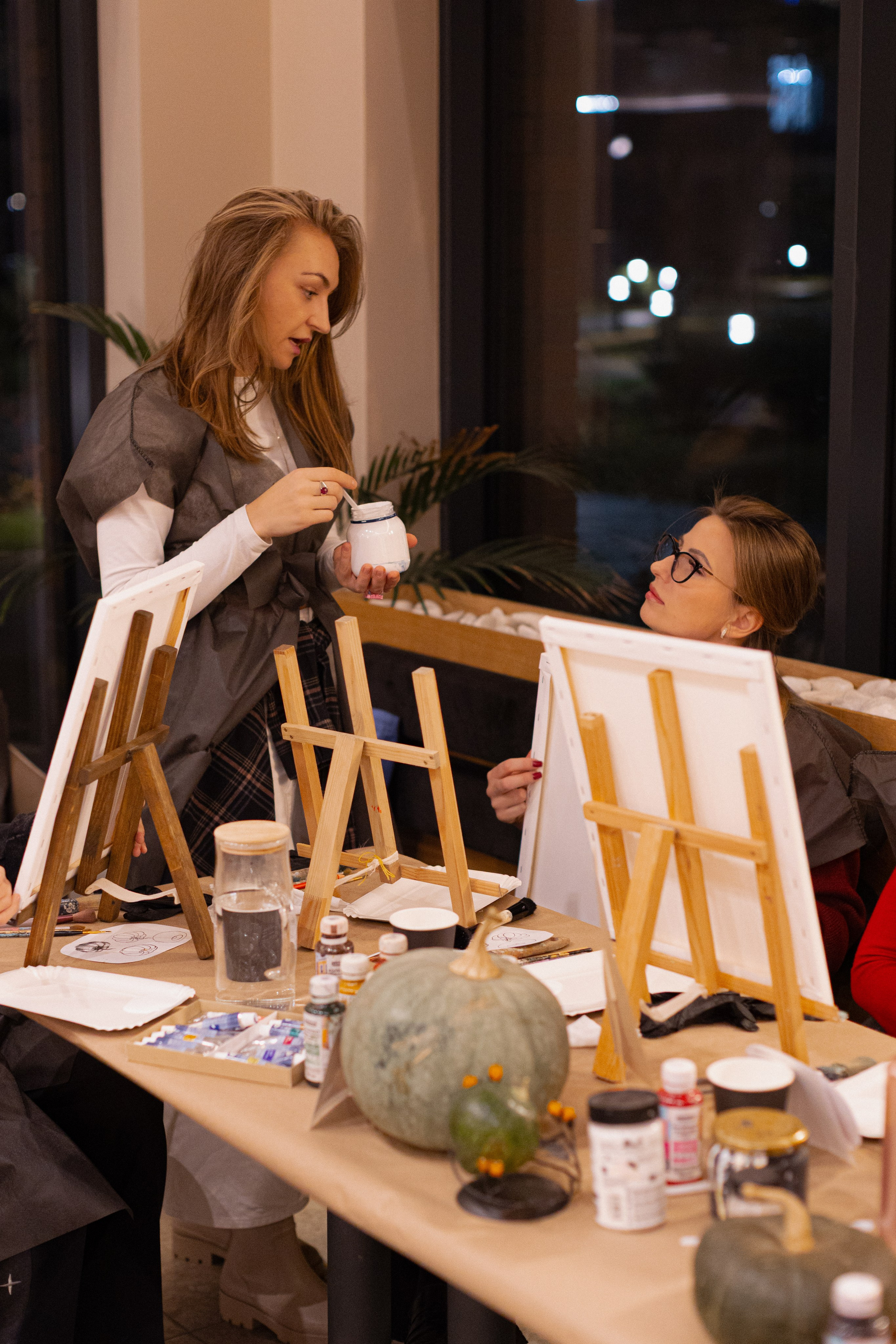 МК Тыква в кафе Здрасте. Анастасия Ракчеева Художник