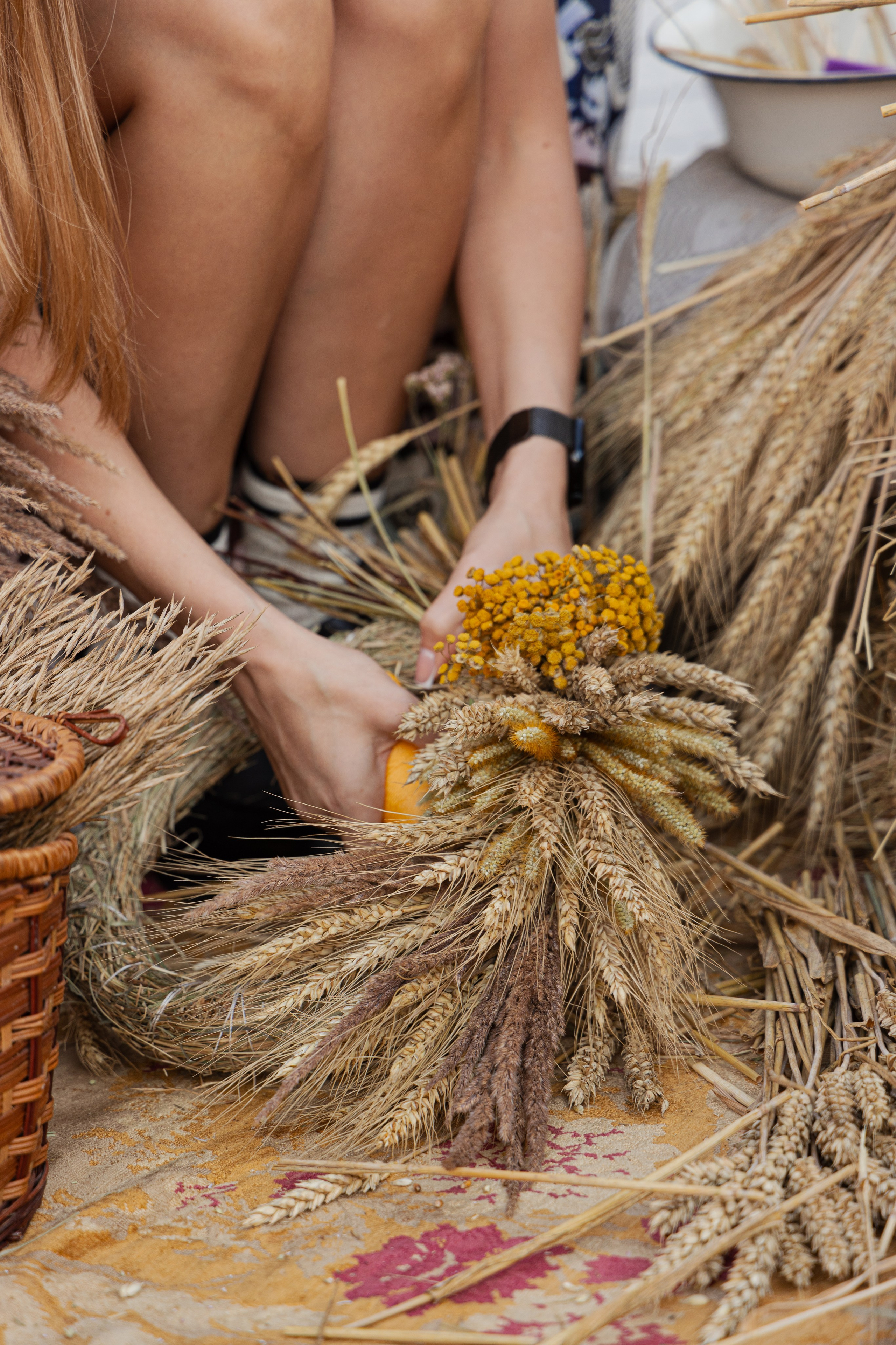 МК Осенний венок (локация на крыше). Анастасия Ракчеева Художник