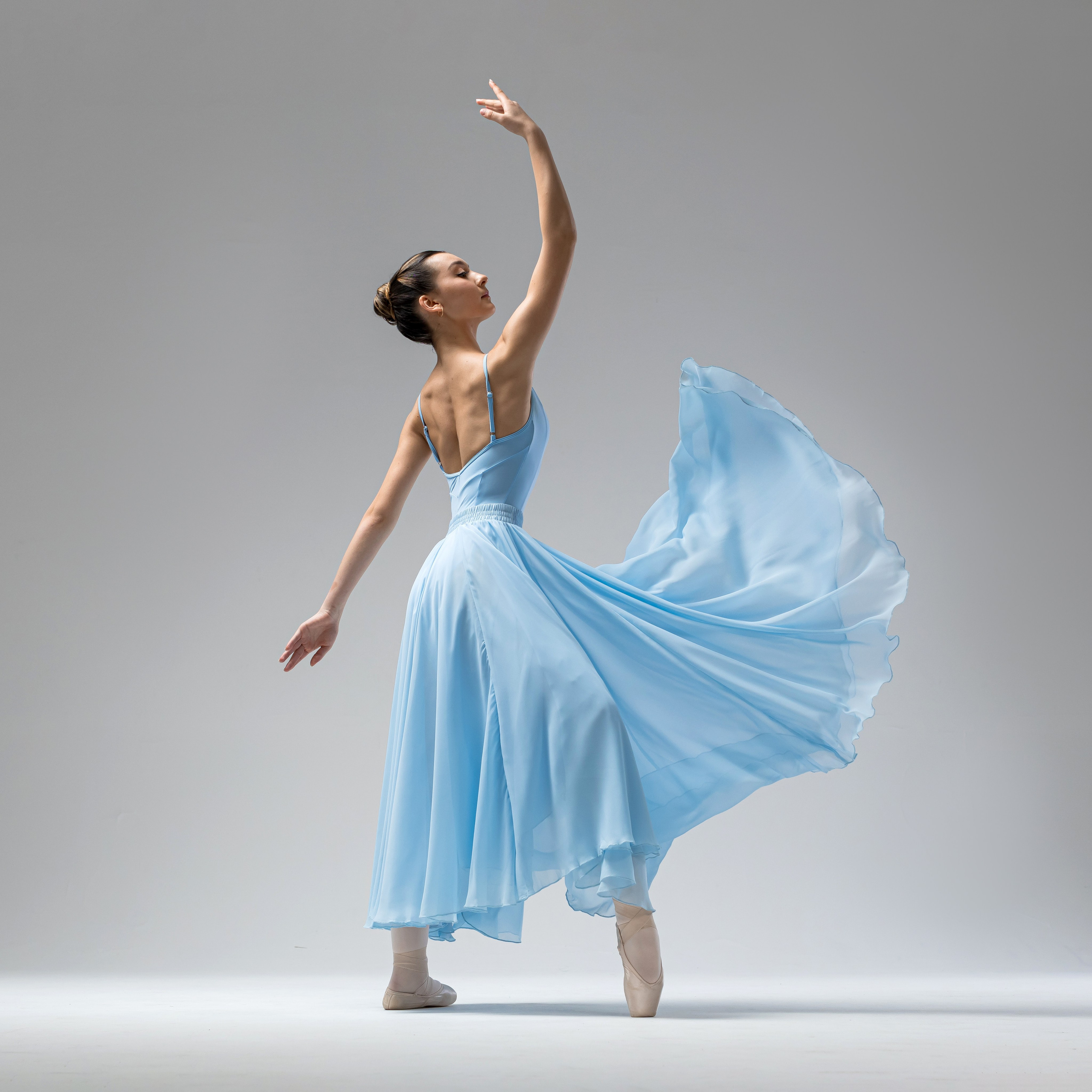 Балетная съёмка на белой циклораме и фонах. Балетный фотограф Алина Ханько — Душа Балета