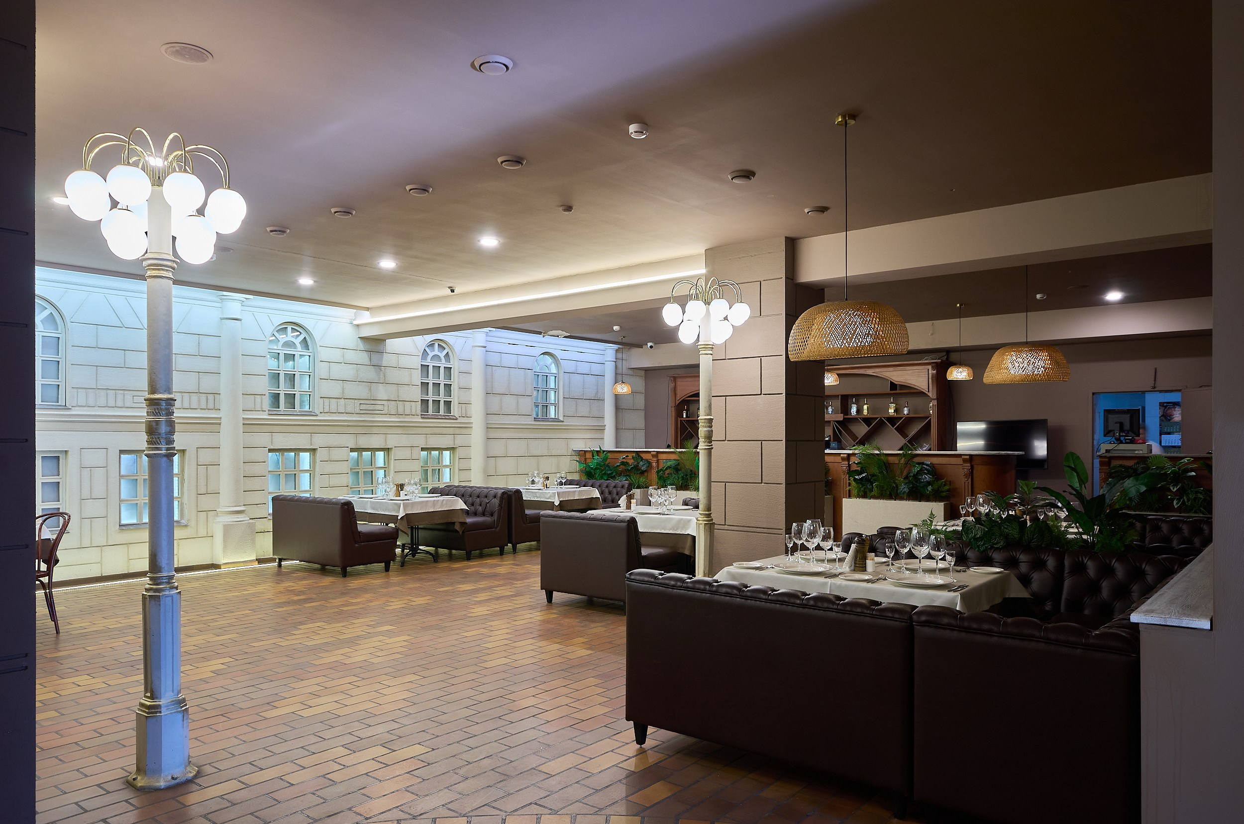 Ресторан Одесса. Абросимов Лев интерьерный и архитектурный фотограф