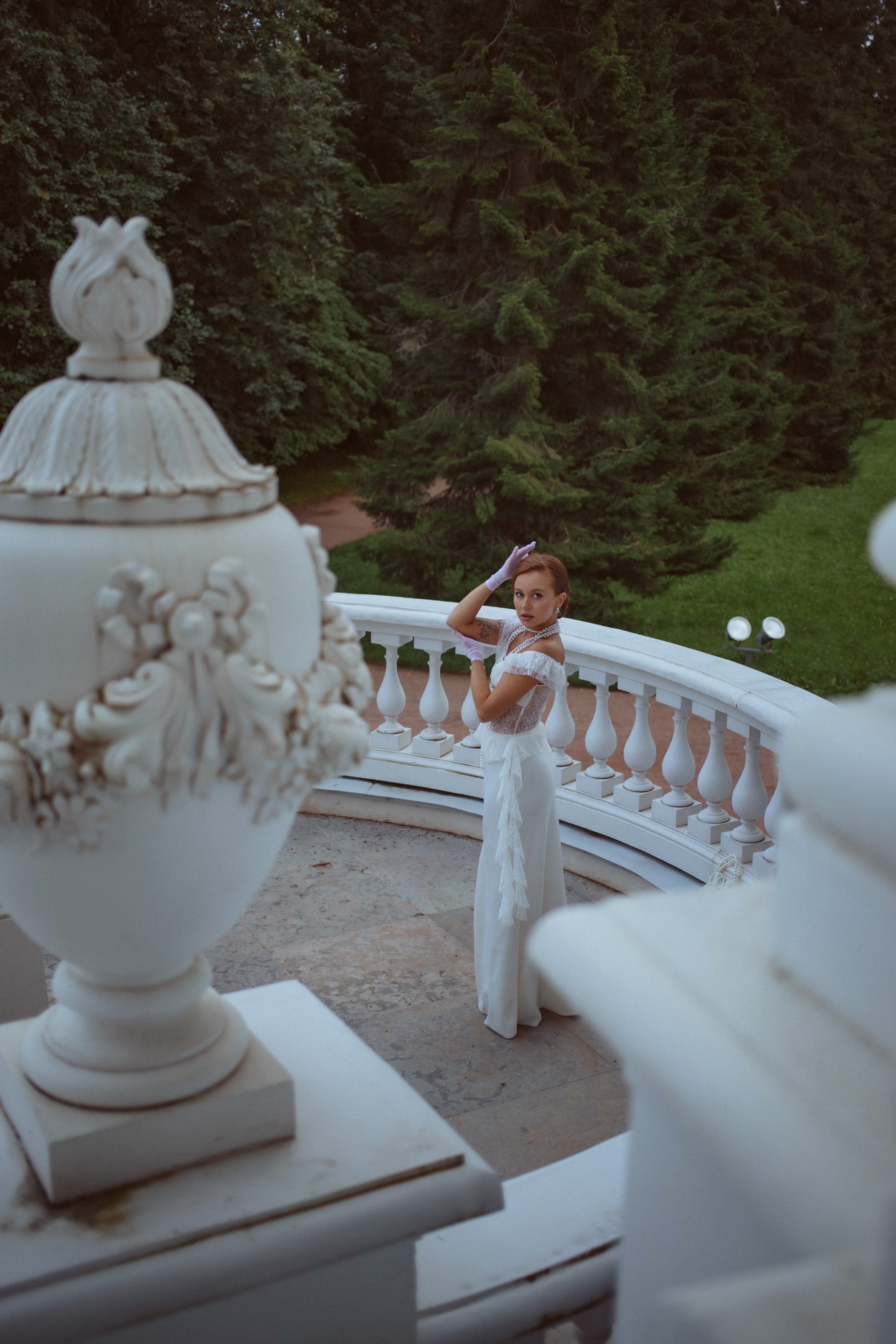 Фотосессия в парке летом Ораниенбаум