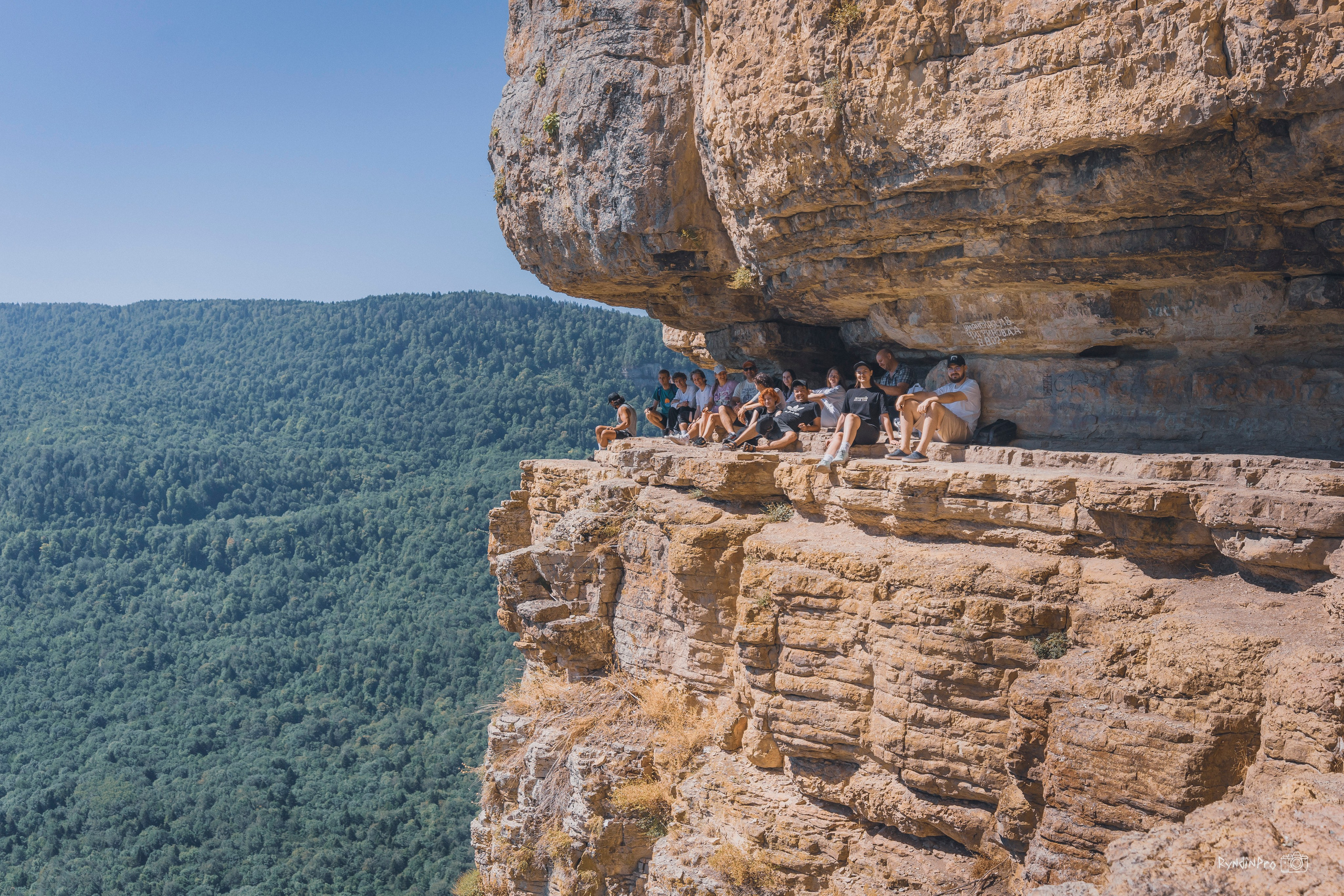 Поход на Орлиную полку + Университетский водопад с командой Мадьяр 15.08.24. Репортажный фотограф в Краснодаре Рындин Дмитрий