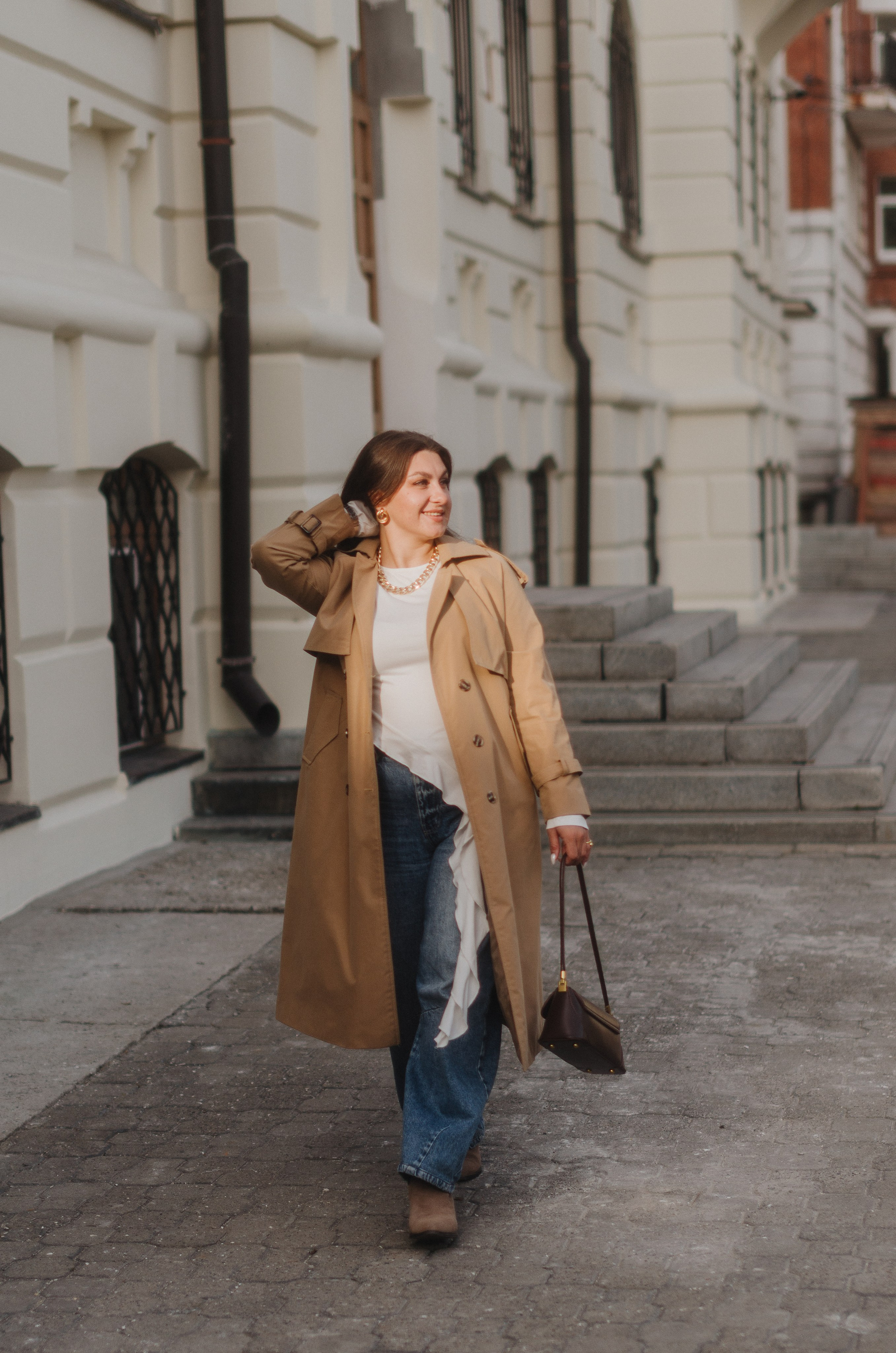 Осенняя прогулочная контент-съемка. Денисова Аля — фотограф для парных съемок и индивидуальных историй в Барнауле