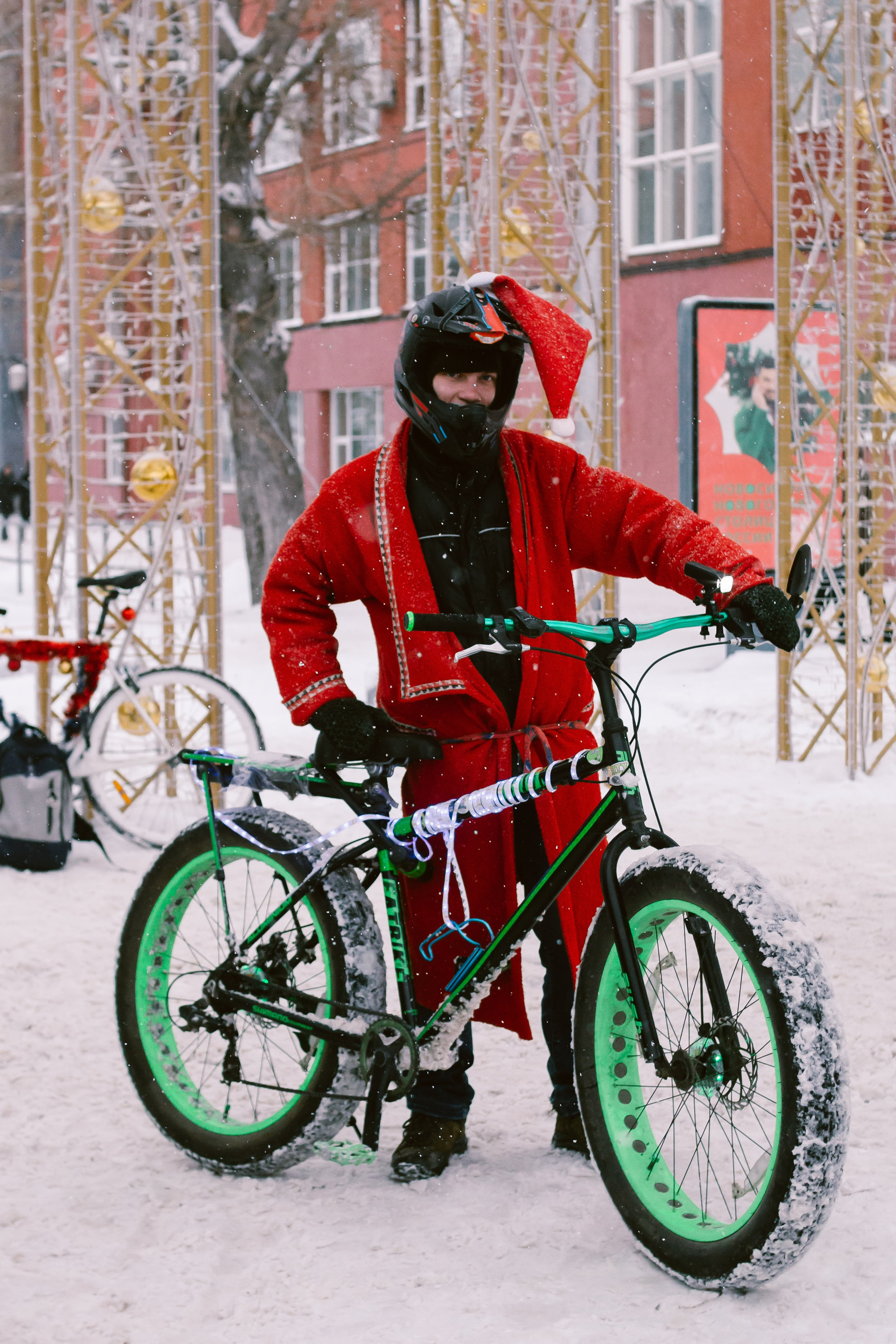 Зимний велозаезд «Привет, велосипед!». Фотограф в Новосибирске Екатерина Васильева