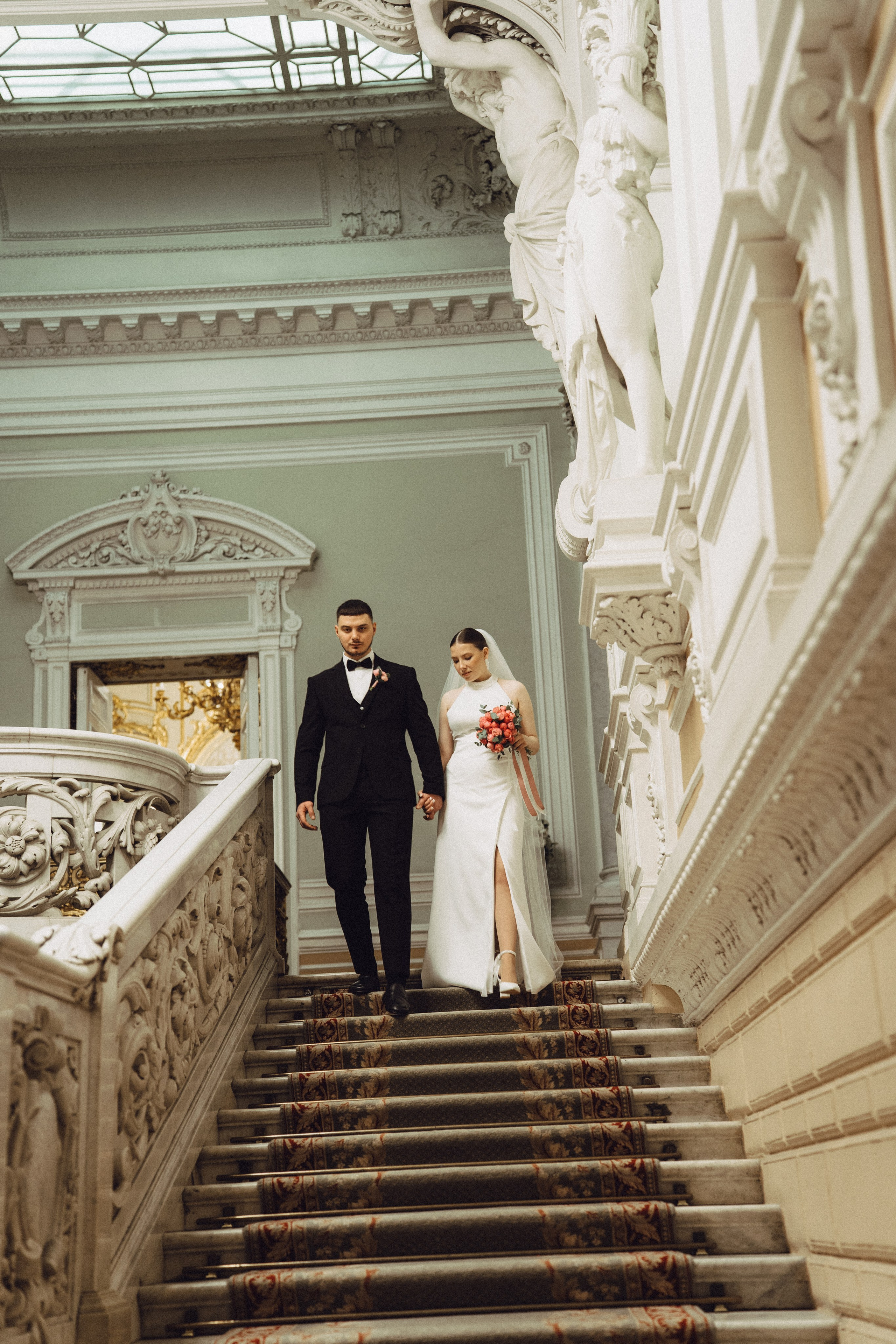 СВАДЕБНАЯ СЬЕМКА В ПЕВОМ ДВОРЦЕ БРАКОСОЧЕТАНИЯ. Профессиональный фотограф, Санкт-Петербург — Виктория Богомолова