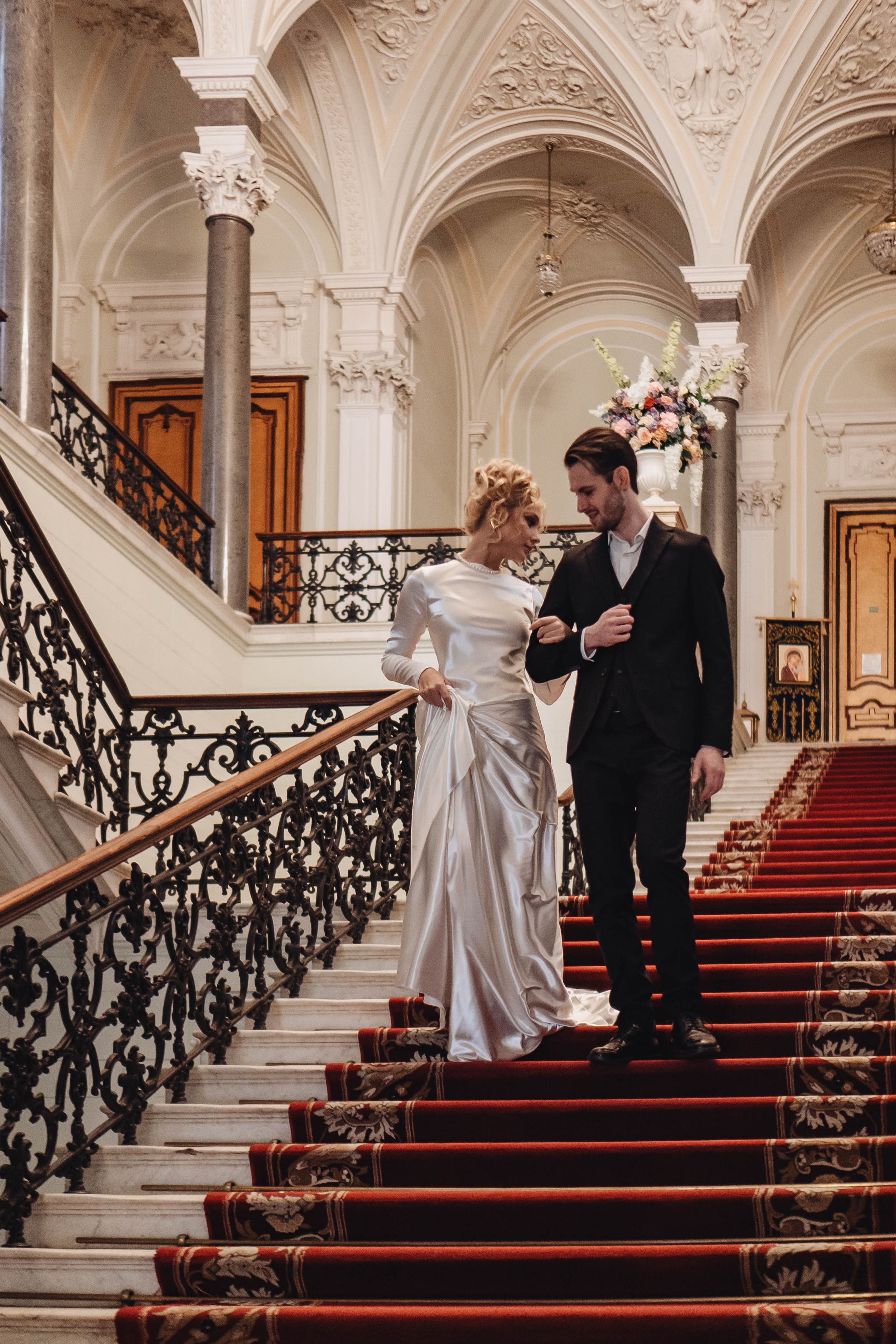 СВАДЕБНАЯ ФОТОСЕСИИЯ В НИКОЛАЕВСКОМ ДВОРЦЕ. Профессиональный фотограф, Санкт-Петербург — Виктория Богомолова